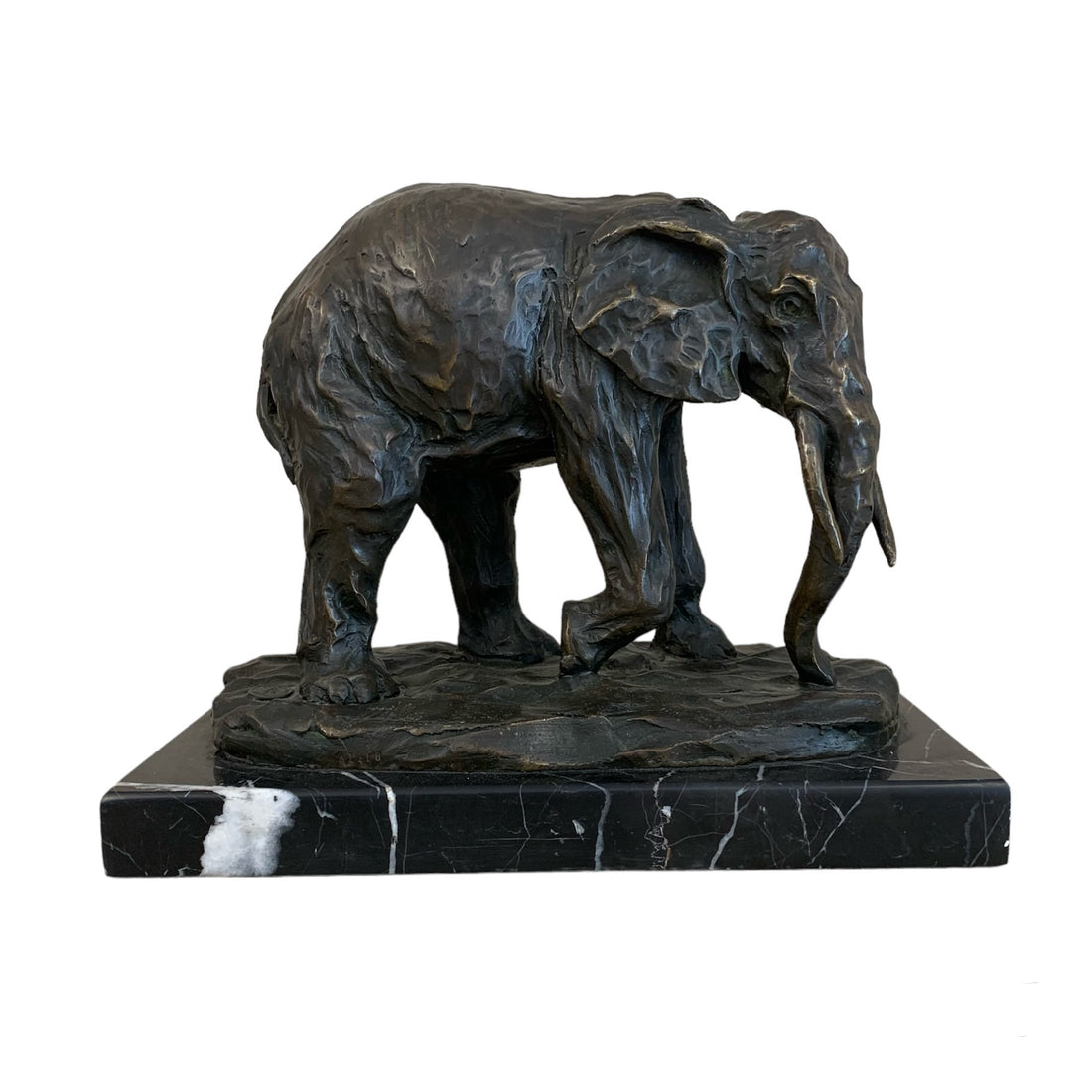 Elefante de bronce Francés firmado MILÓ. Año 1958
