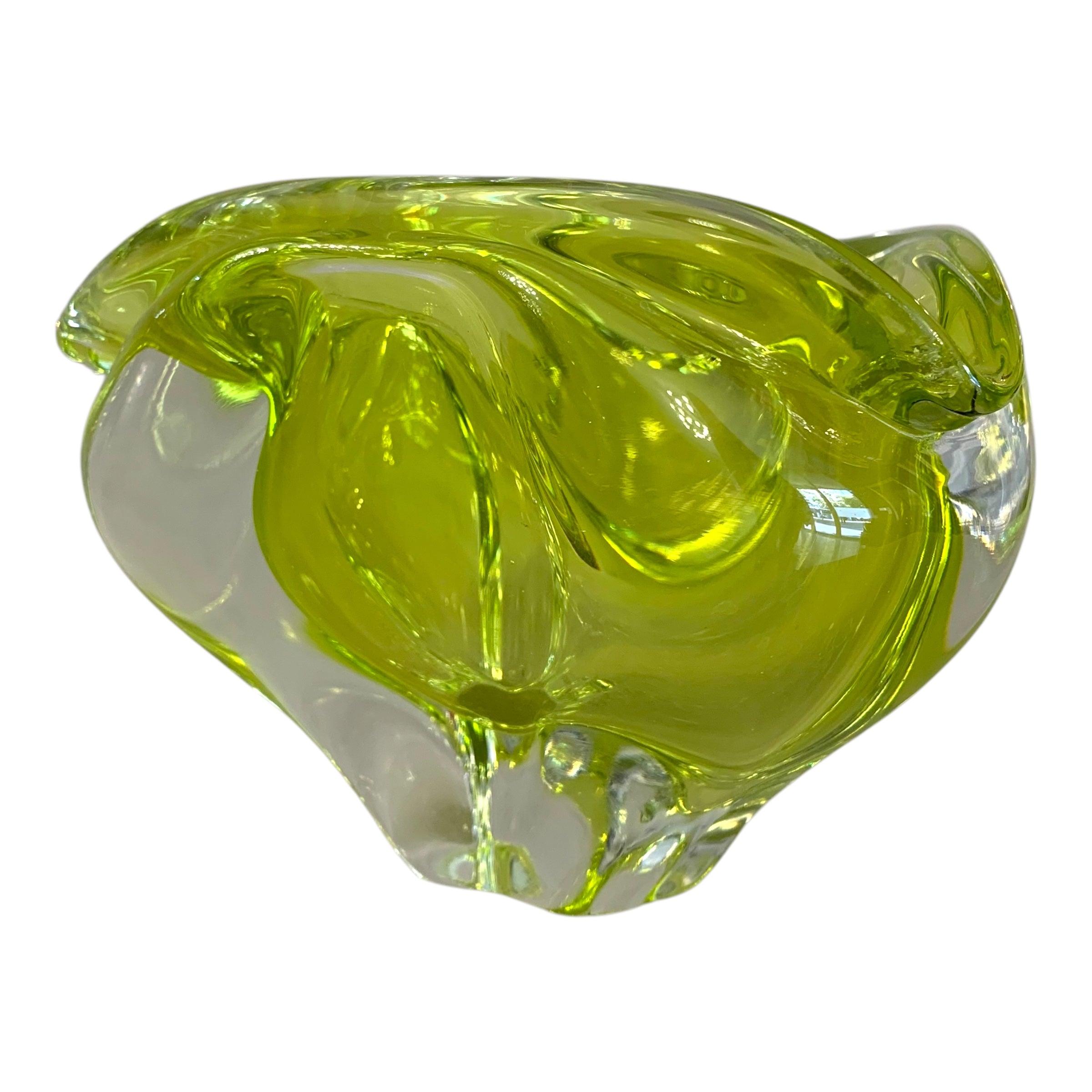 Centro vidrio Murano Sommerso. SXX