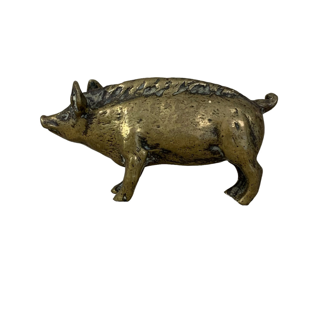 Bronce vienés miniatura cerdo salvaje. SXIX