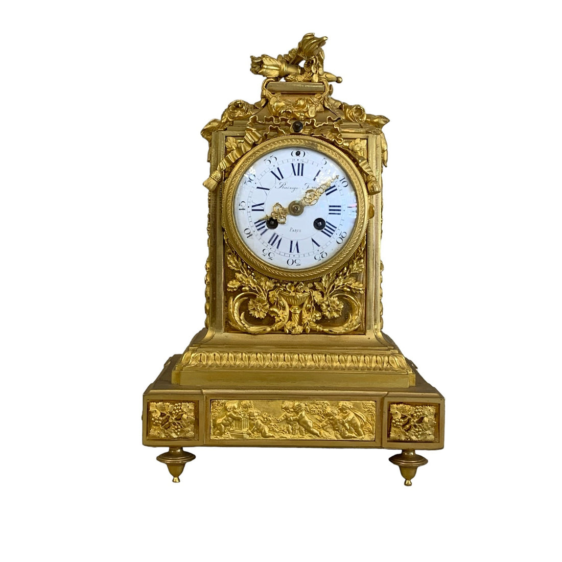 Reloj de bronce época Napoléon III