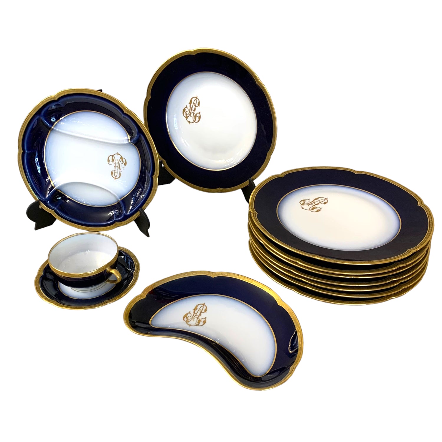 Vajilla de porcelana francesa Limoge "Theodore Haviland" SXX