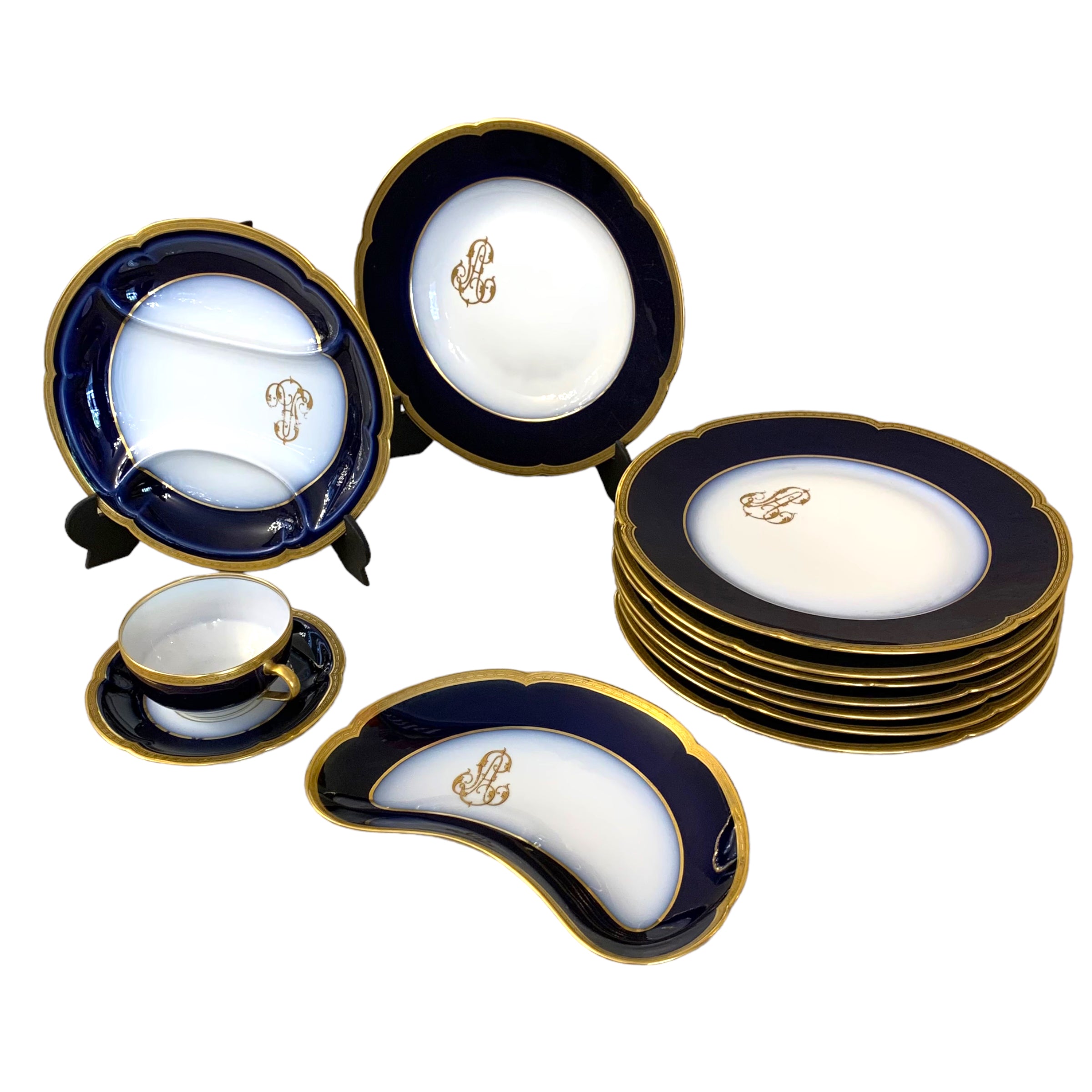 Vajilla de porcelana francesa Limoge "Theodore Haviland" SXX