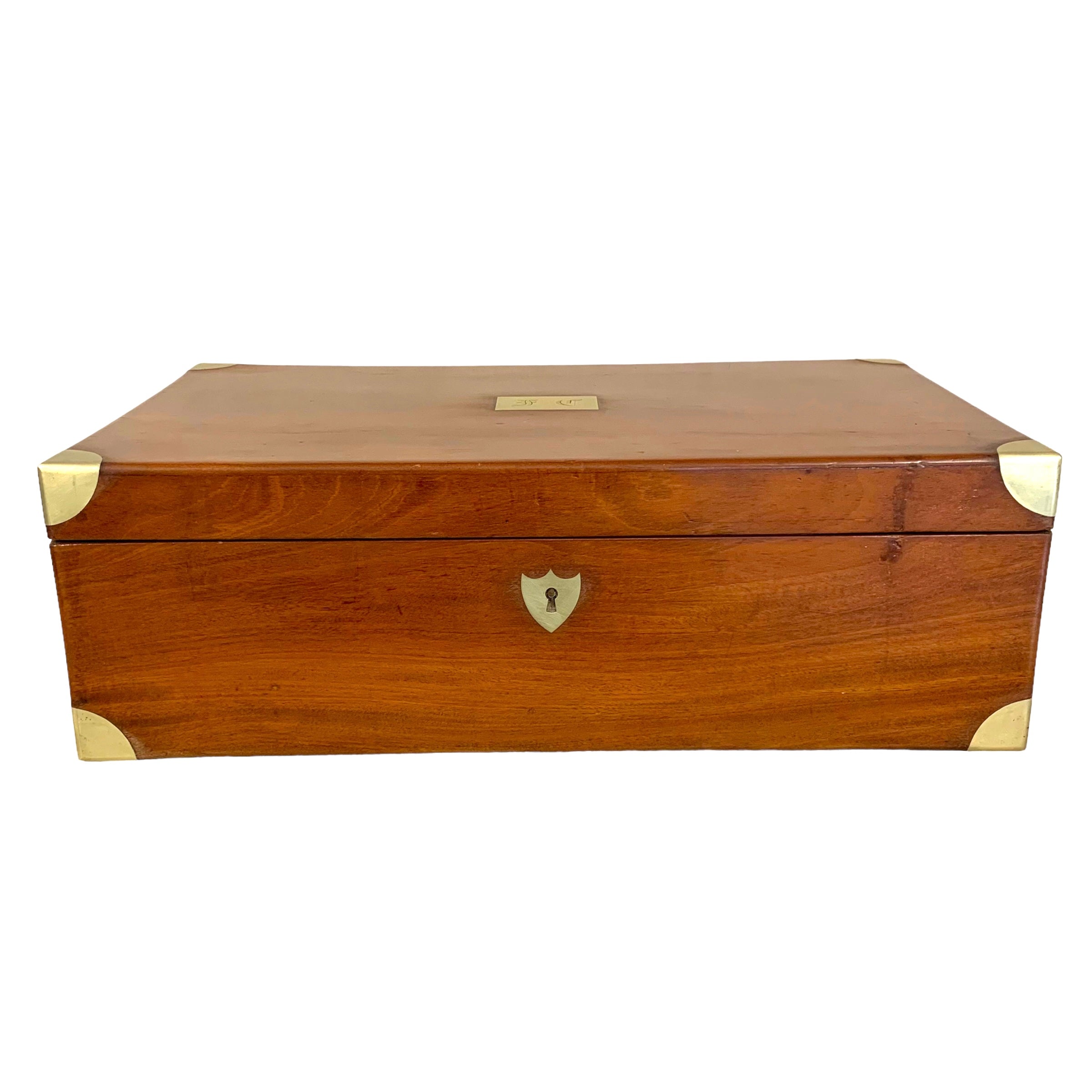 Gran caja de madera estilo Neo-clásico SXIX