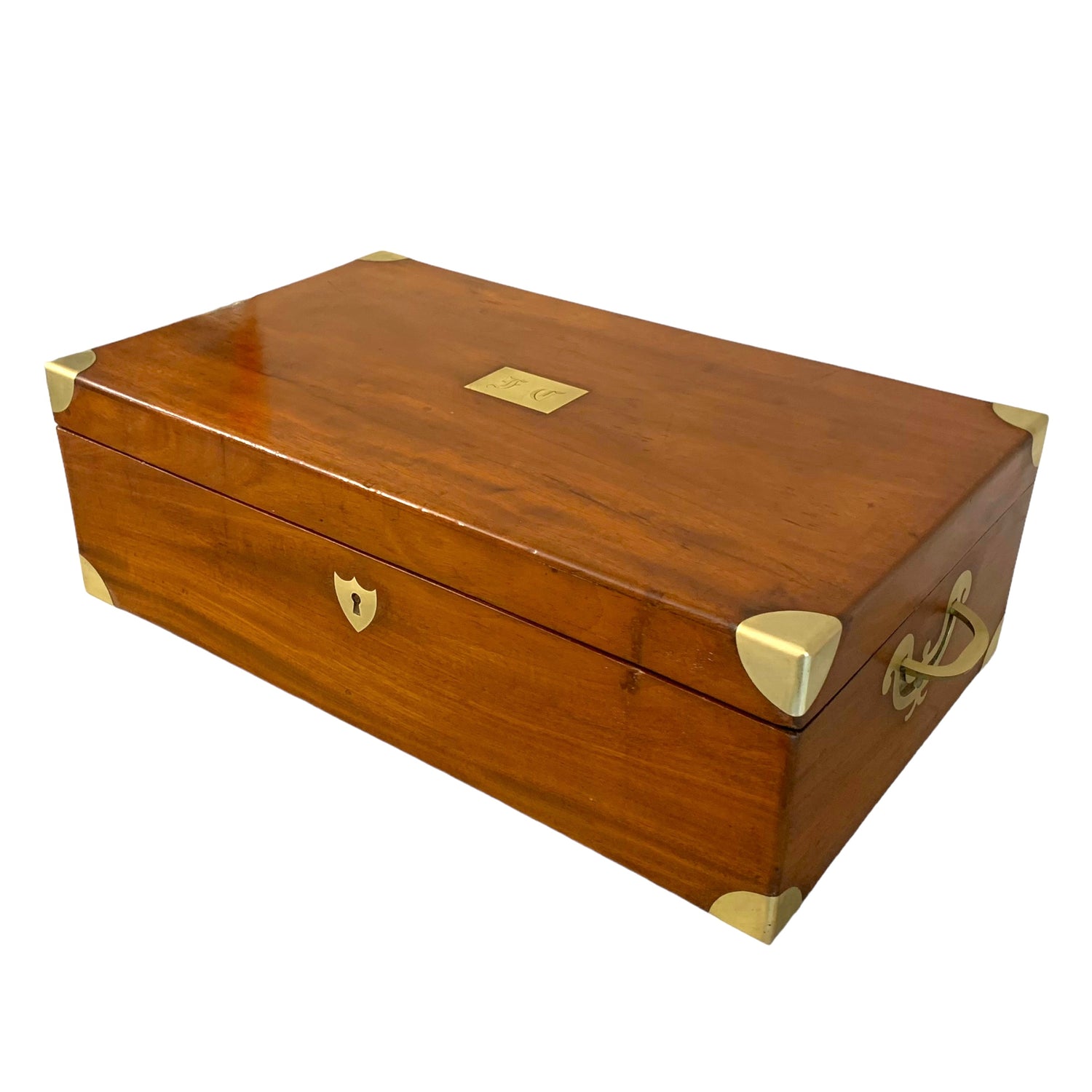 Gran caja de madera estilo Neo-clásico SXIX