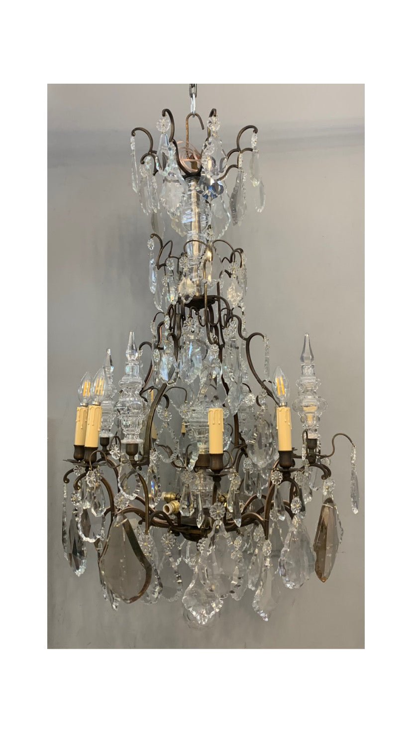 Lámpara francesa estilo Luis XVI. SXIX