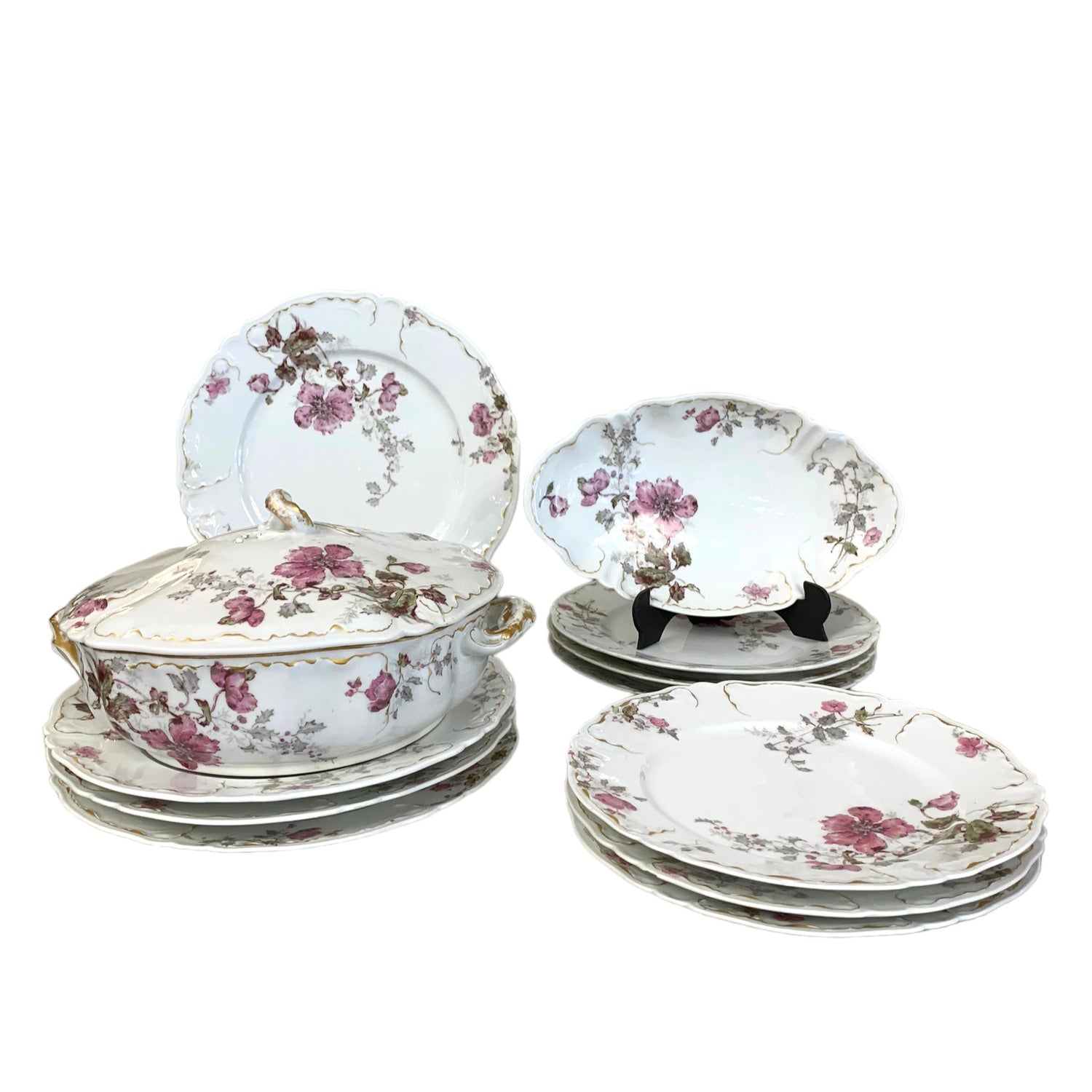 Vajilla de porcelana francesa "Haviland" Limoge SXX