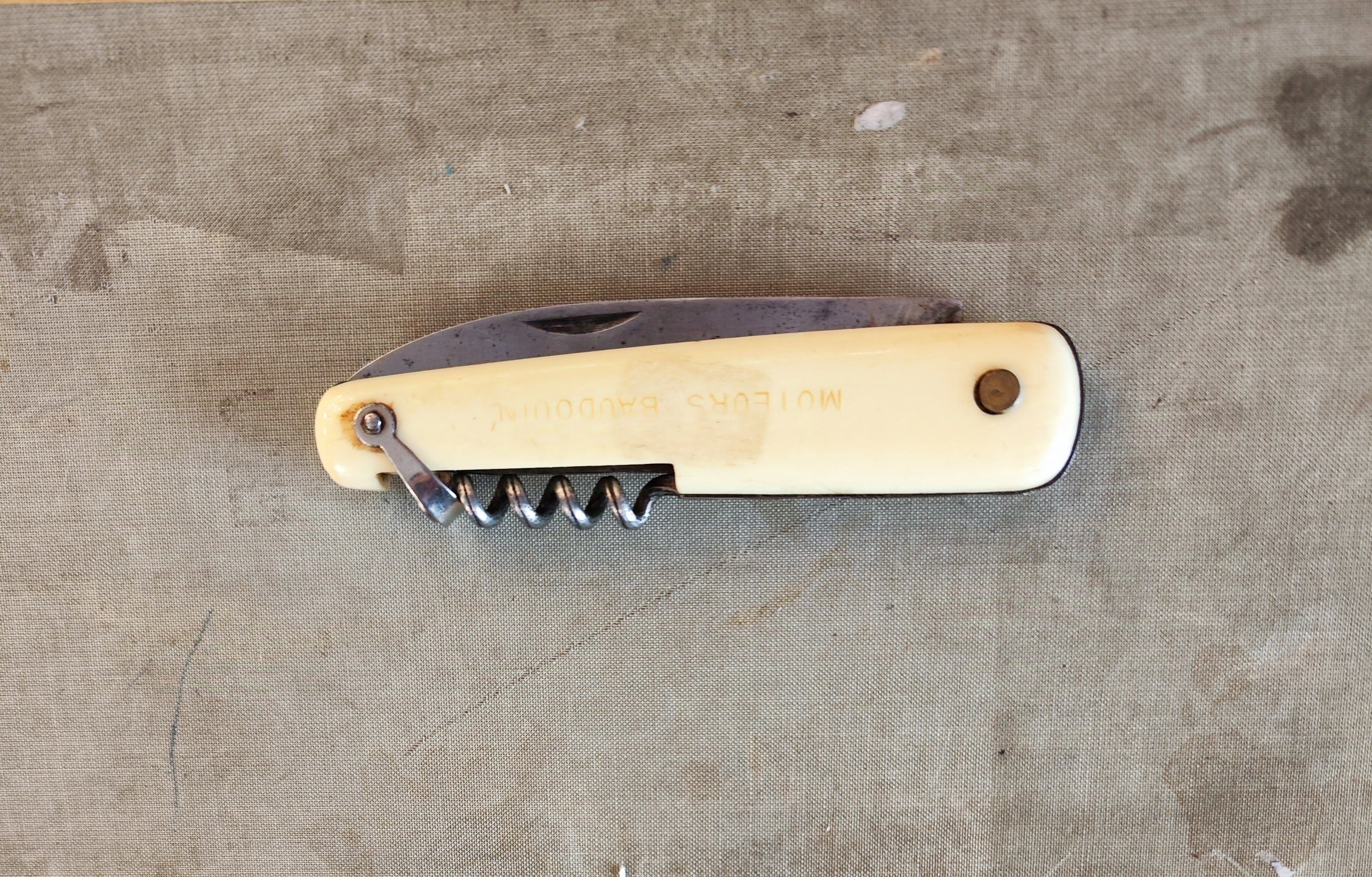 Cuchillo de bolsillo francés MOTEURS. SXX