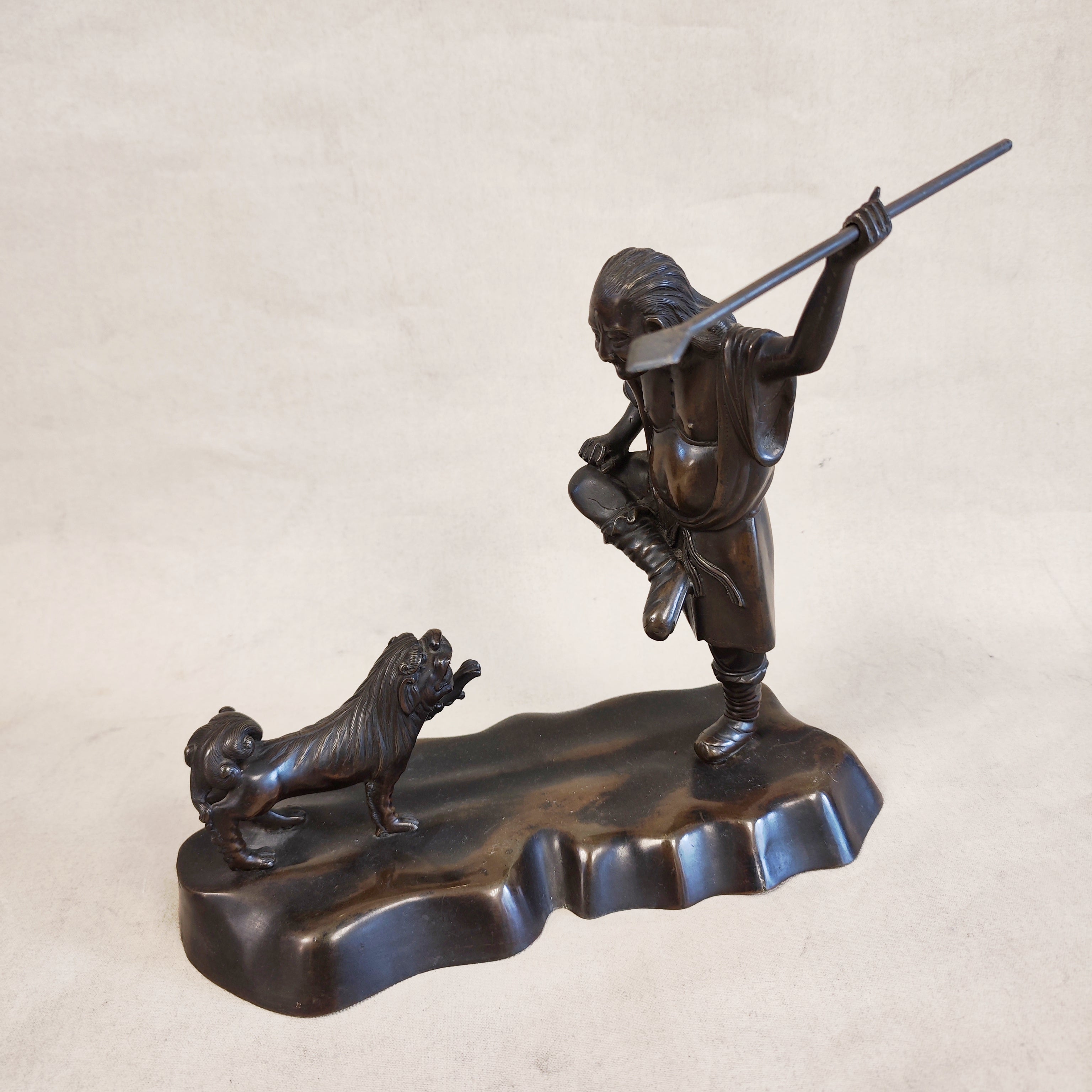 Bronce de quimera Meiji. SXIX