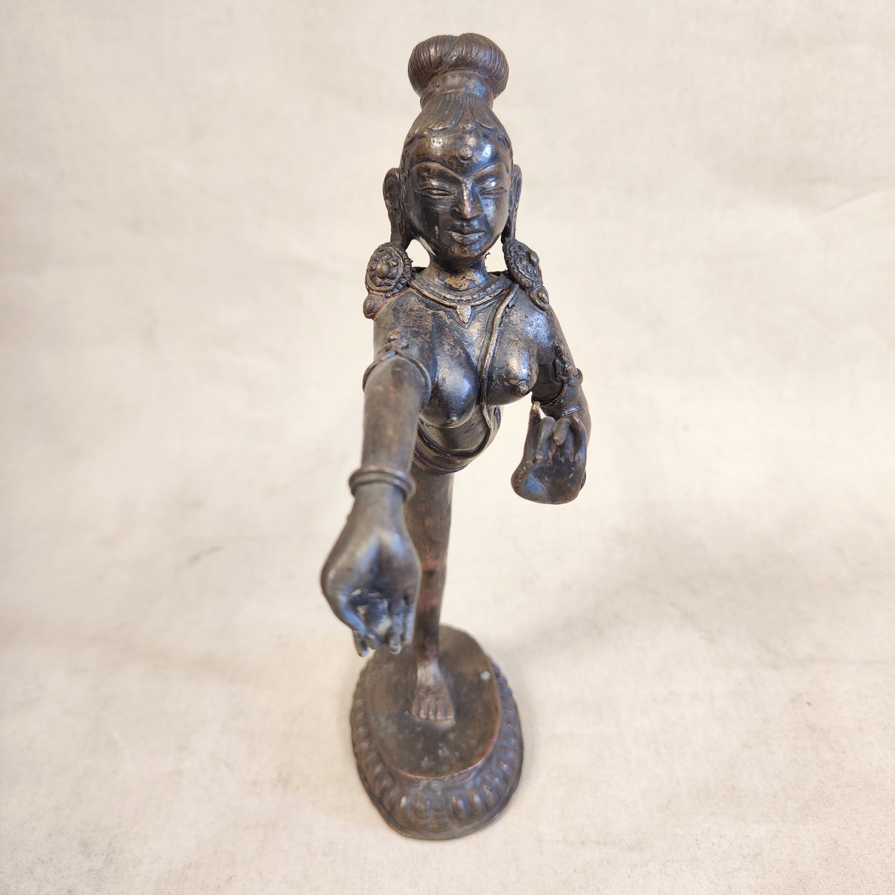 Bronce Tailandes Apsara. SXIX