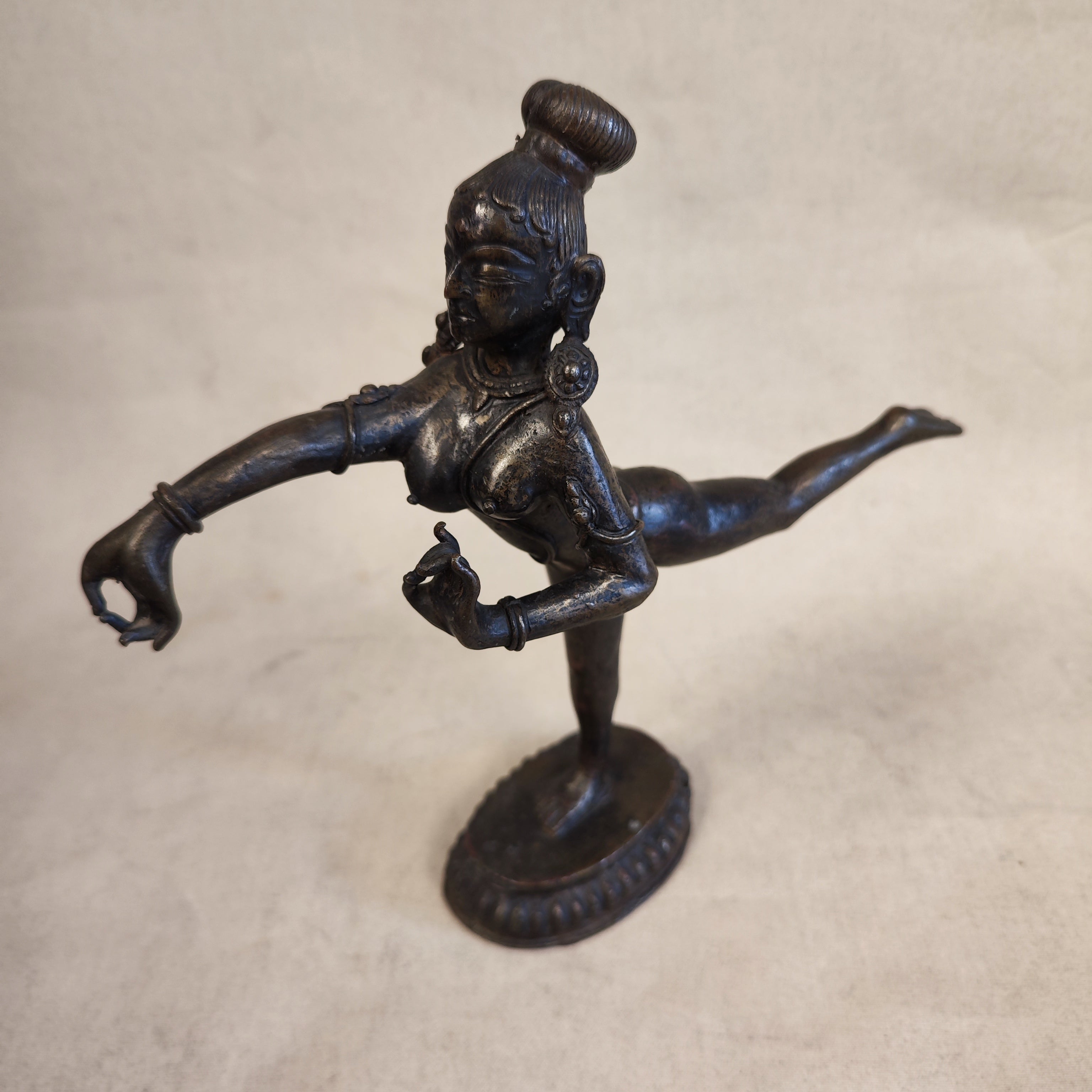 Bronce Tailandes Apsara. SXIX