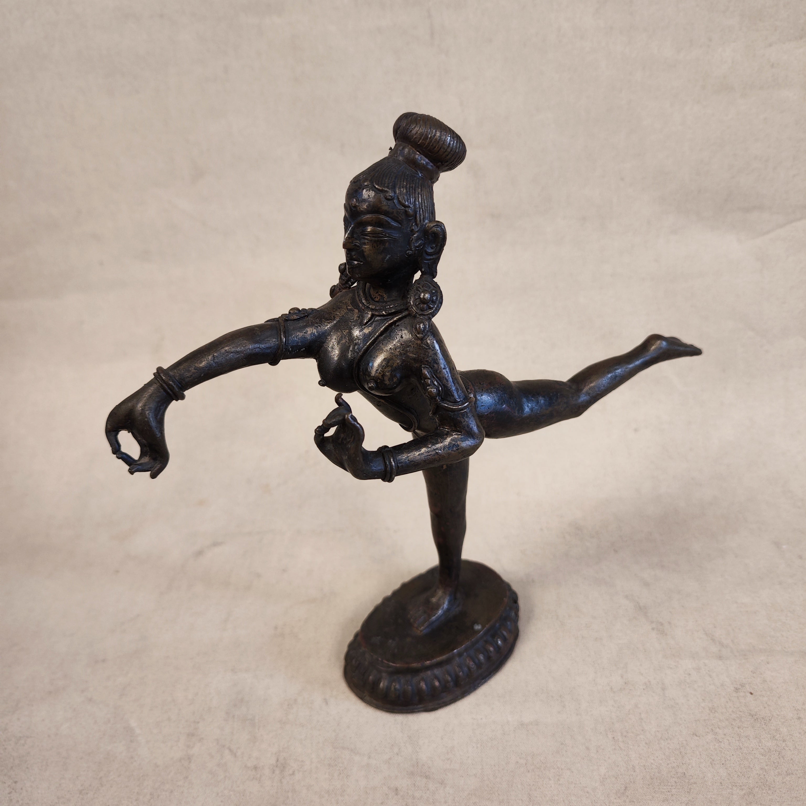 Bronce Tailandes Apsara. SXIX
