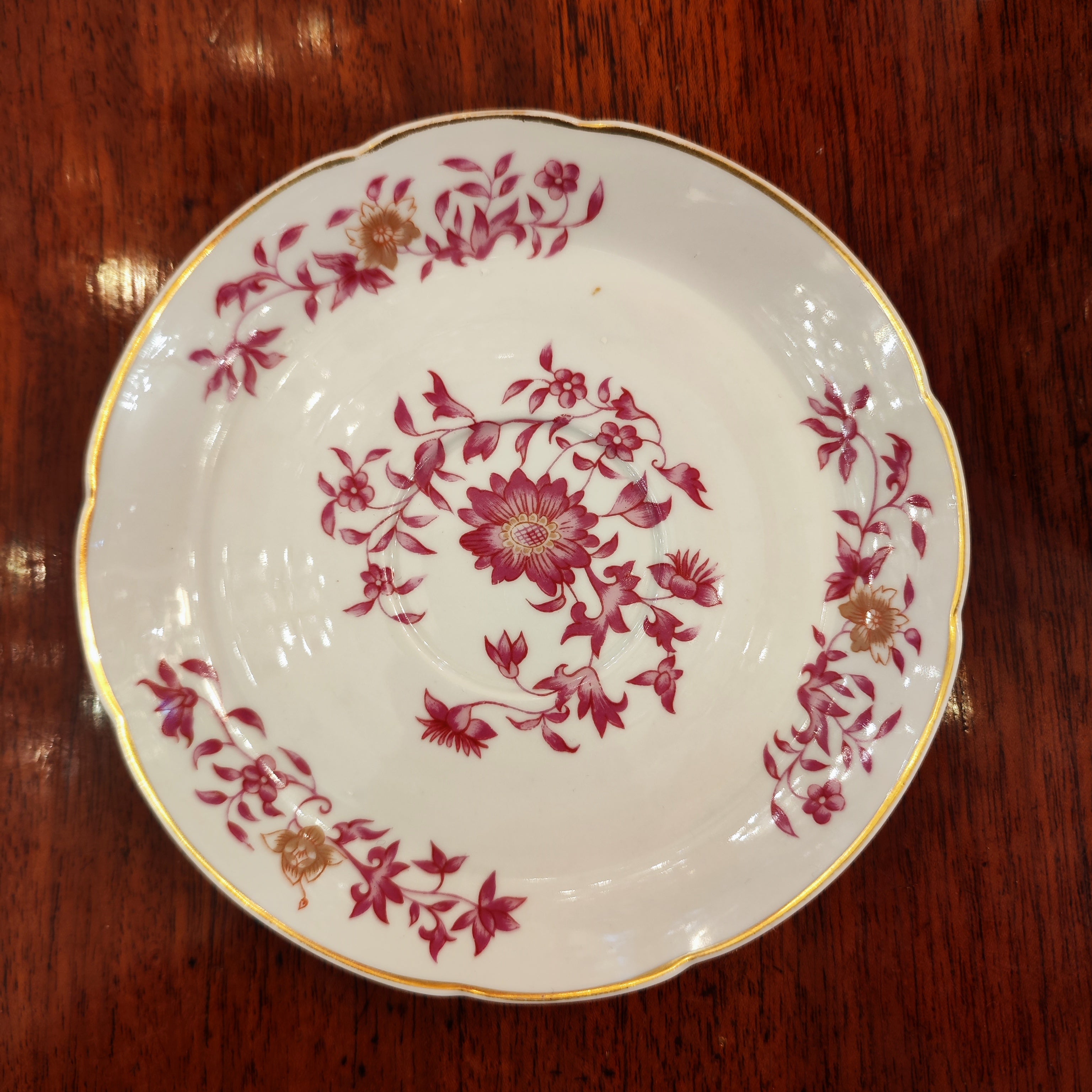Magnifica taza de te Limoges L. Bernardaud & Co por Christofle. Frncia SXX