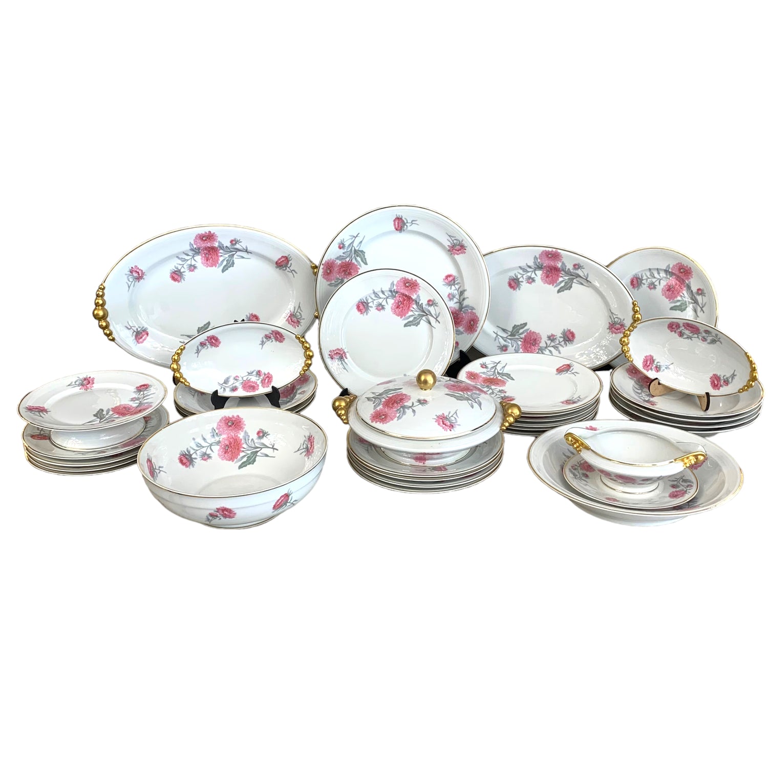 Vajilla de porcelana francesa Limoge "B&B FRANCIA PARÍS" SXX