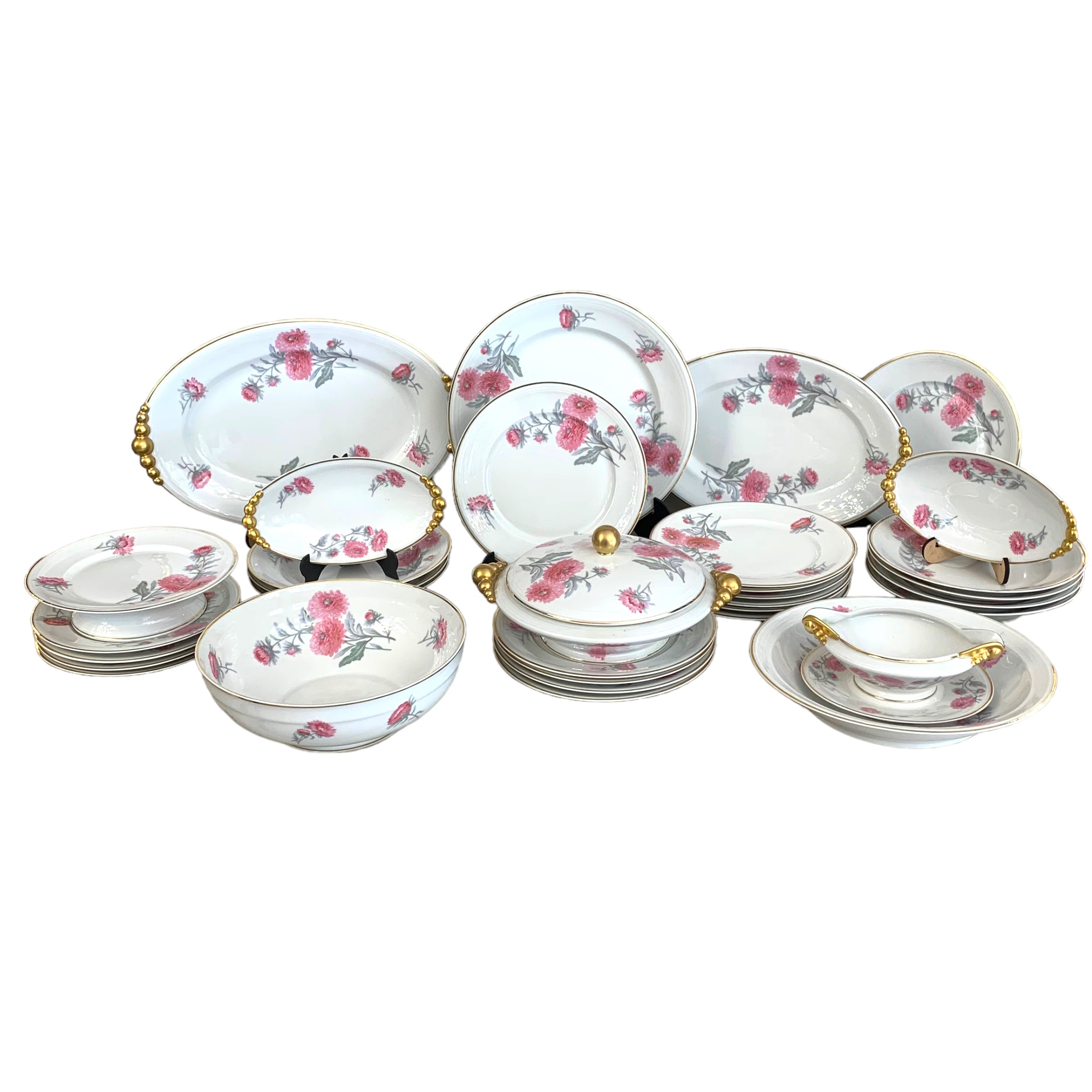 Vajilla de porcelana francesa Limoge "B&B FRANCIA PARÍS" SXX