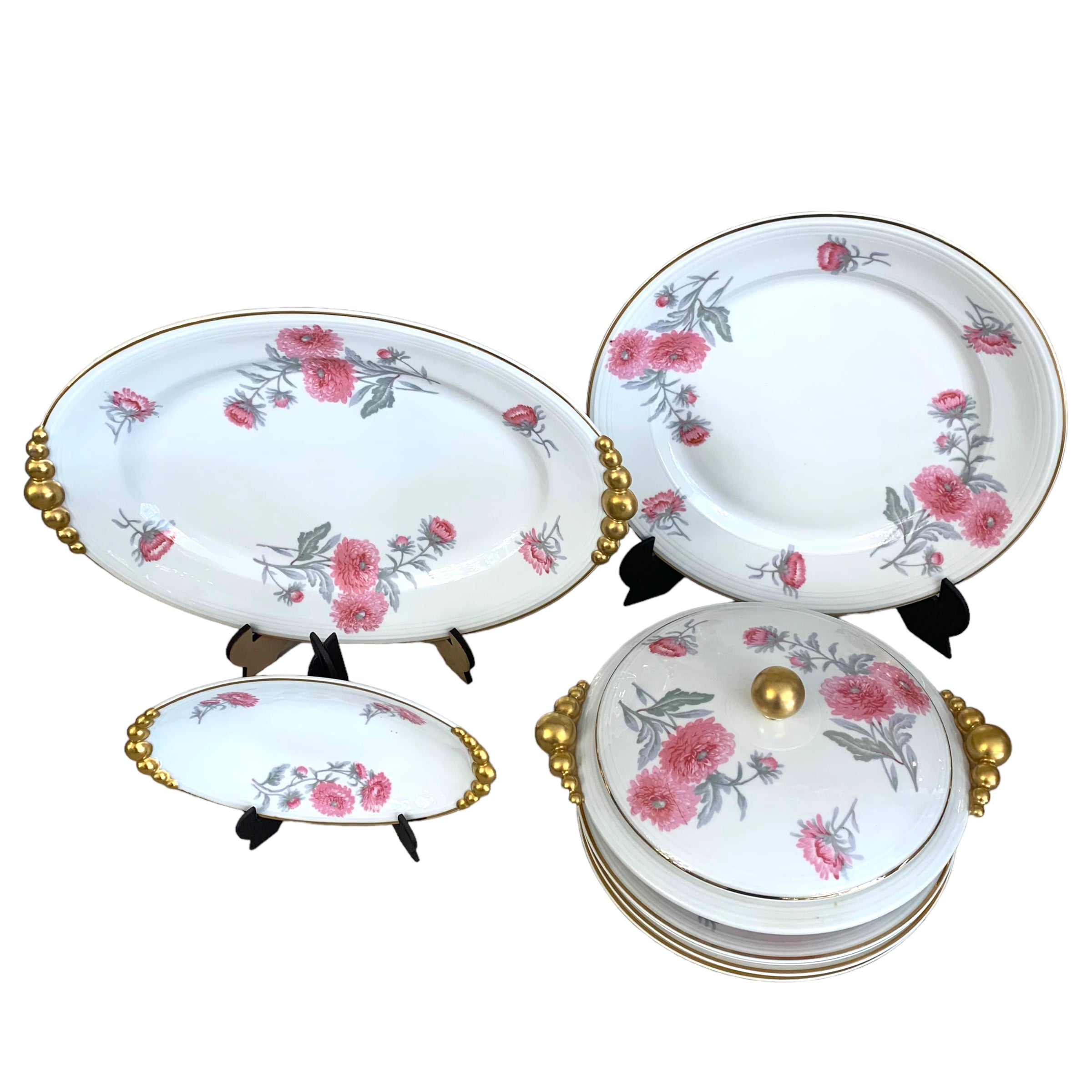 Vajilla de porcelana francesa Limoge "B&B FRANCIA PARÍS" SXX