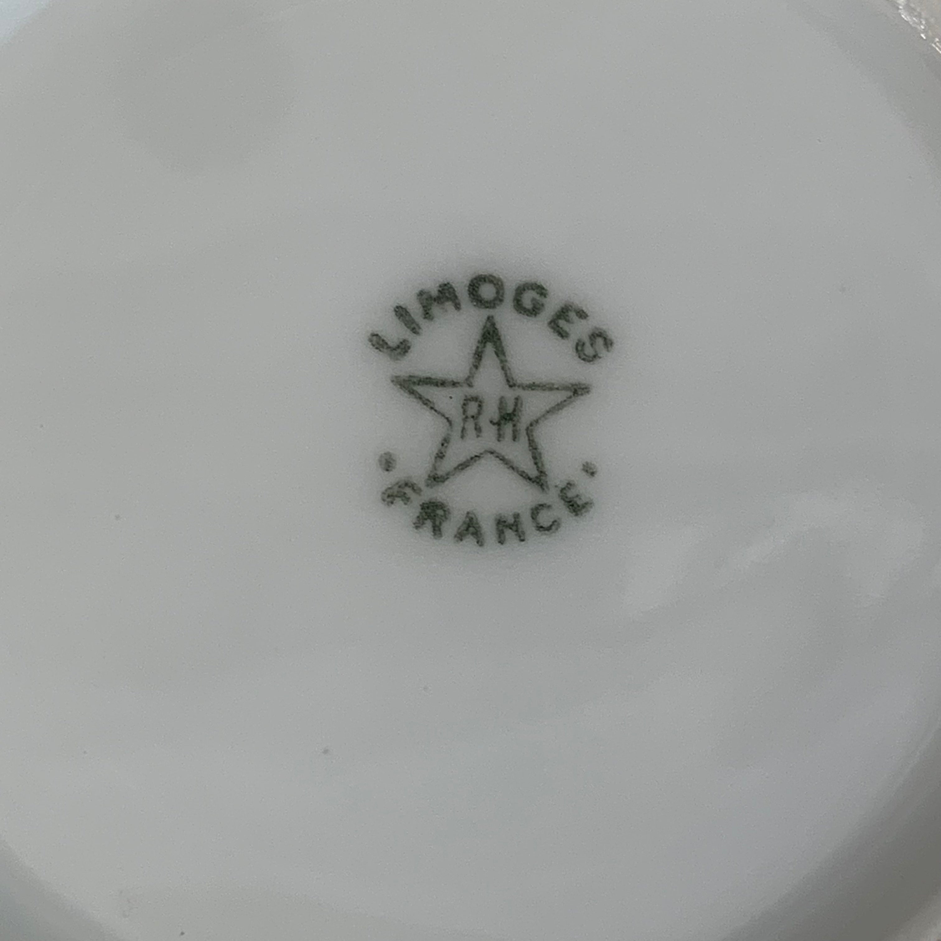 Vajilla de porcelana francesa Limoge "B&B FRANCIA PARÍS" SXX