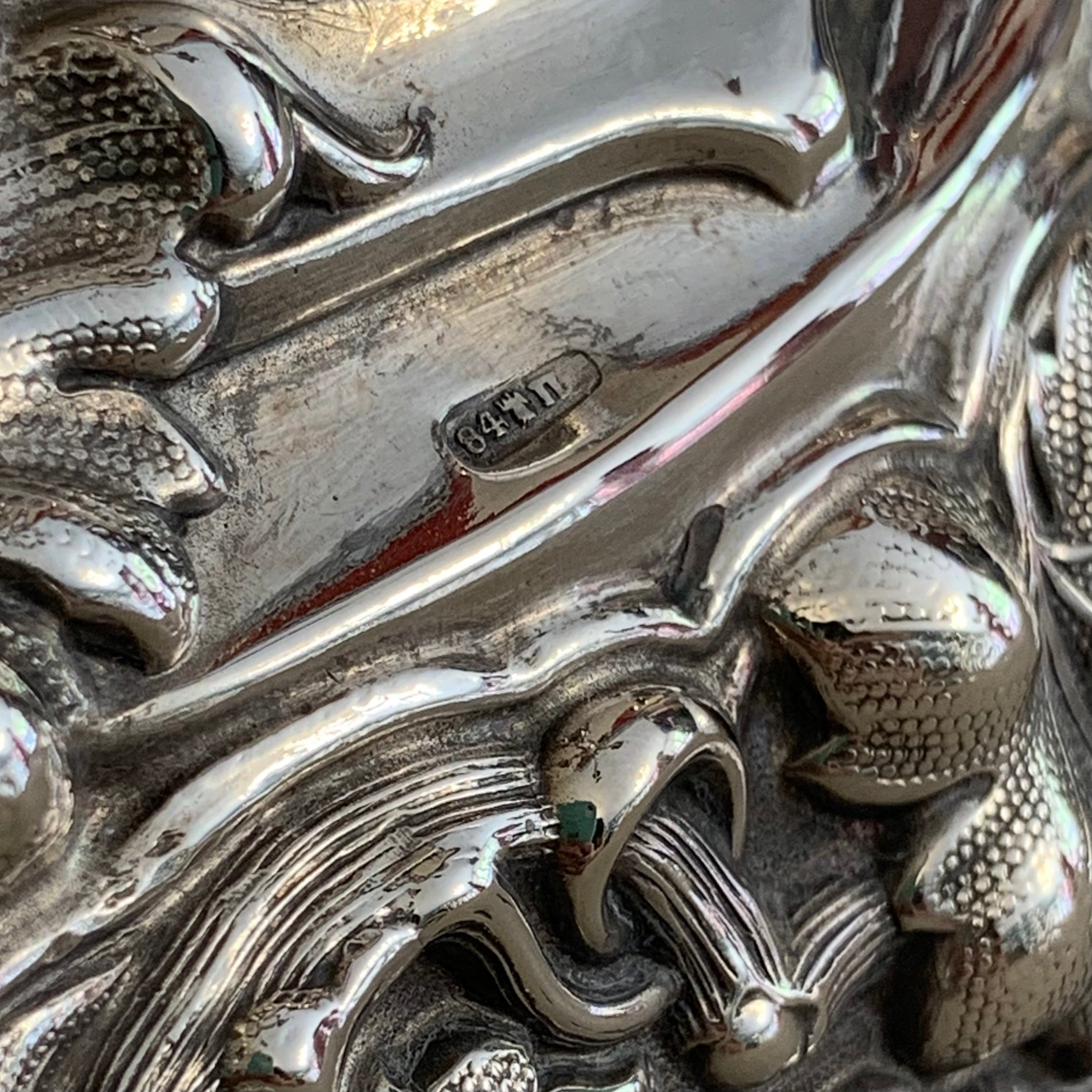 Candelabro ruso plata SXIX