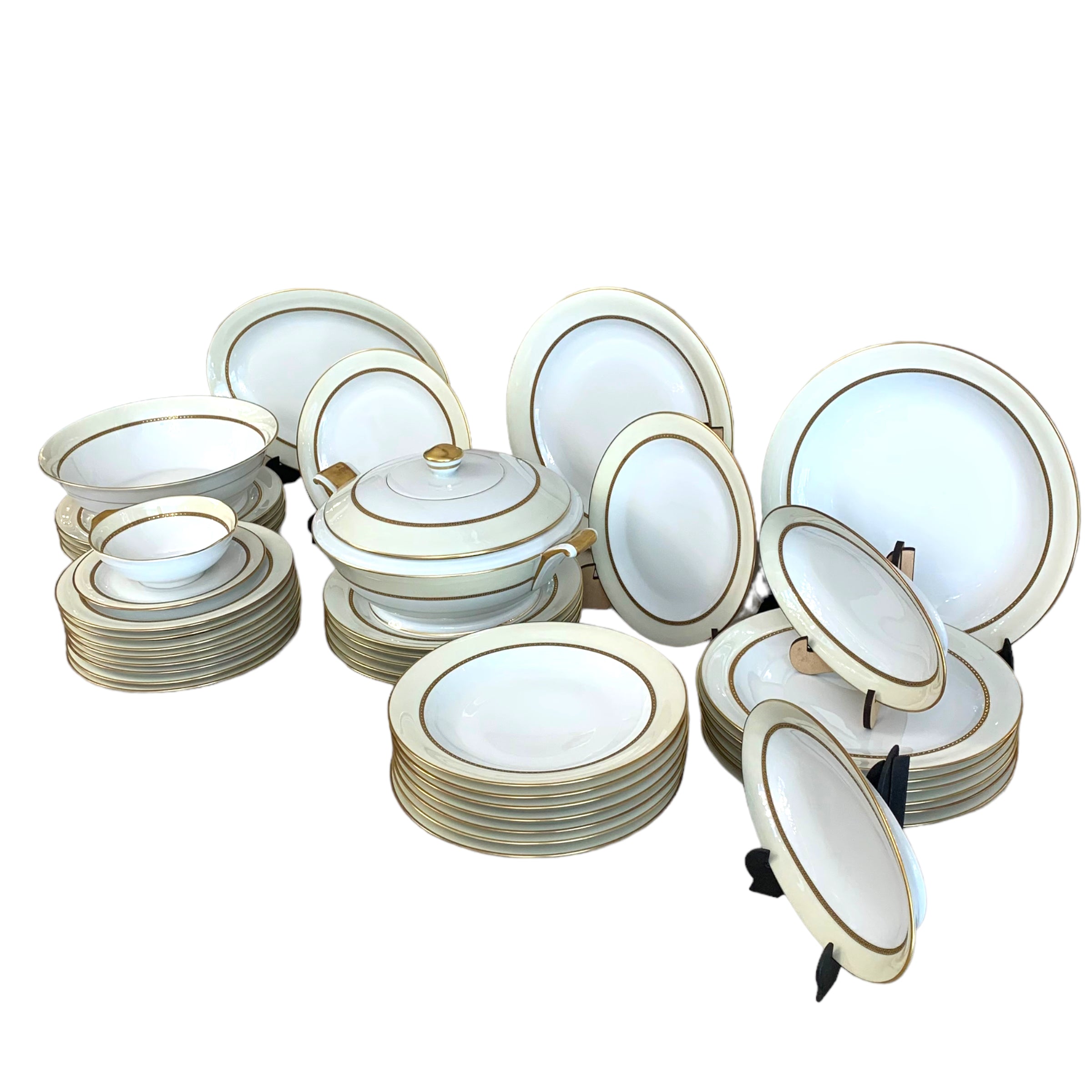 Vajilla de porcelana francesa Limoge "CHASTAGNER" SXX