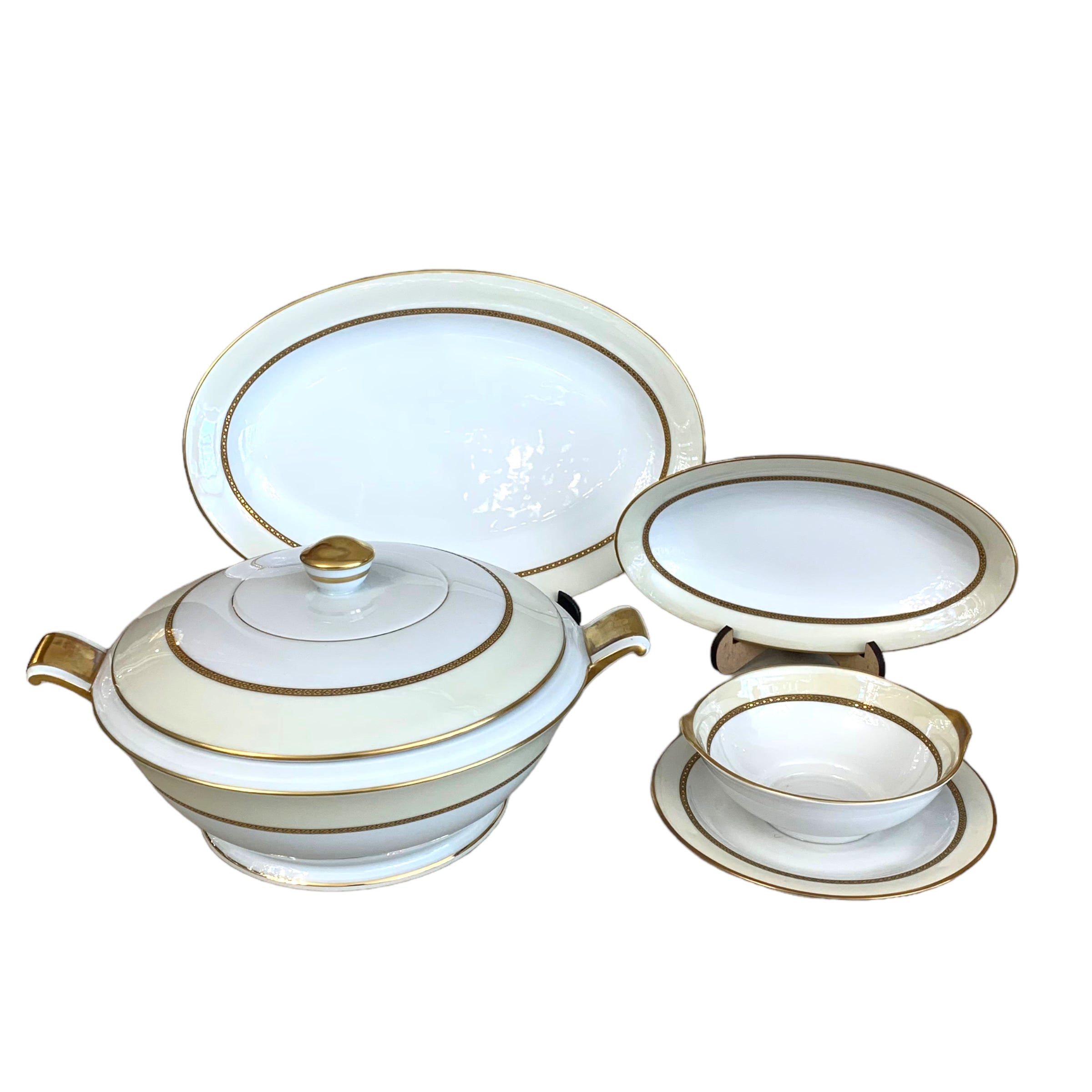 Vajilla de porcelana francesa Limoge "CHASTAGNER" SXX