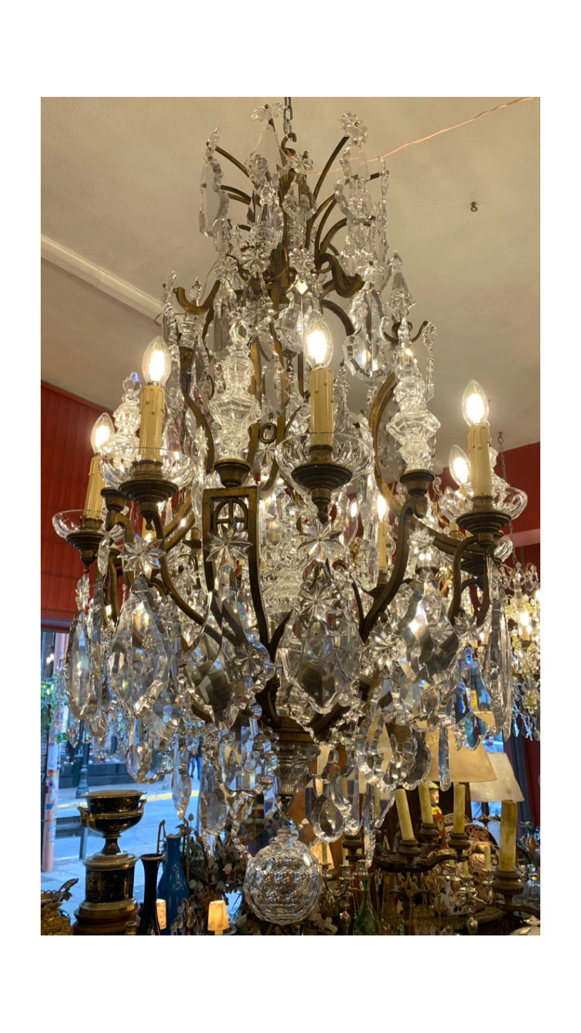 Lámpara francesa estilo Luis XVI. SXVIII