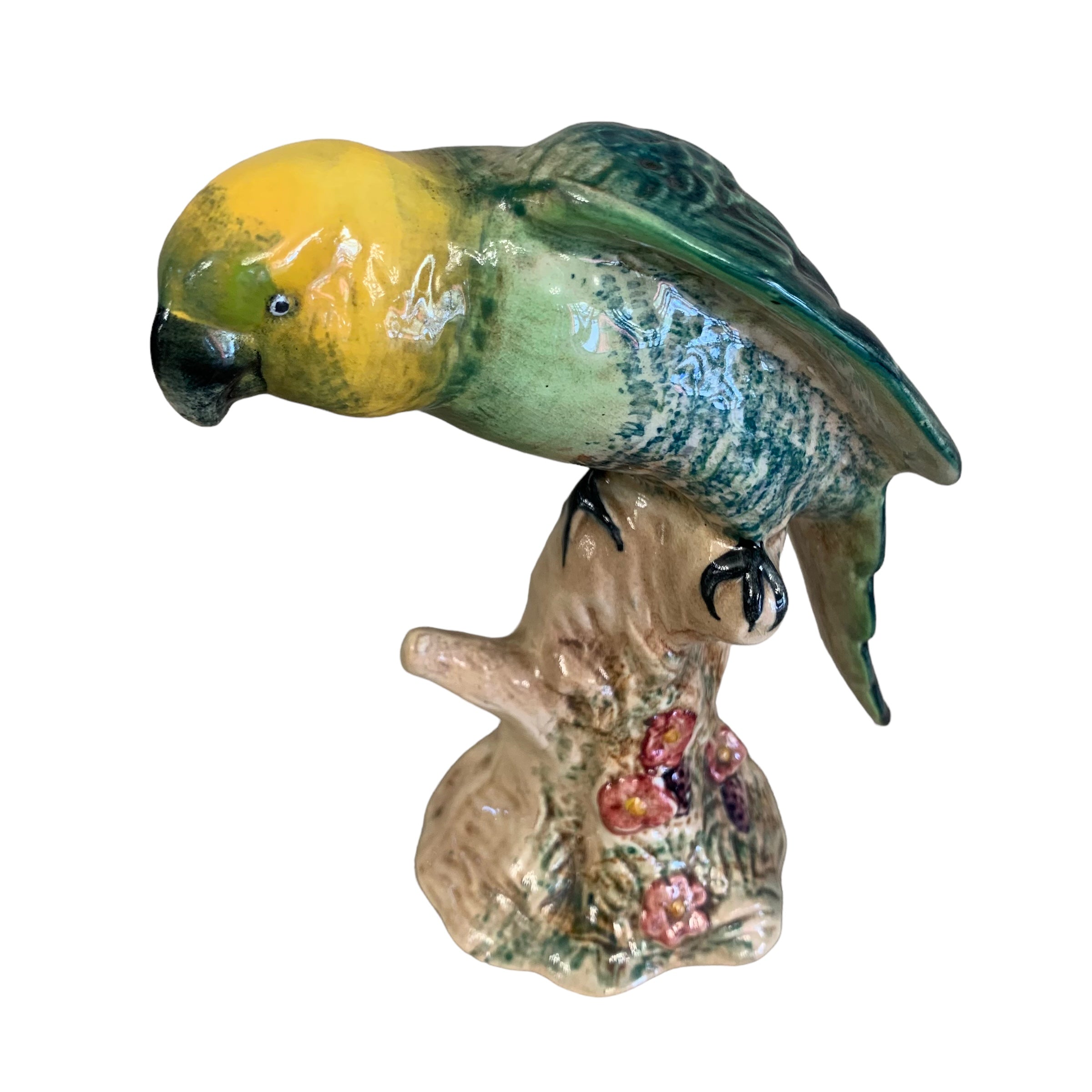 Loro de porcelana inglesa Beswick. SXX