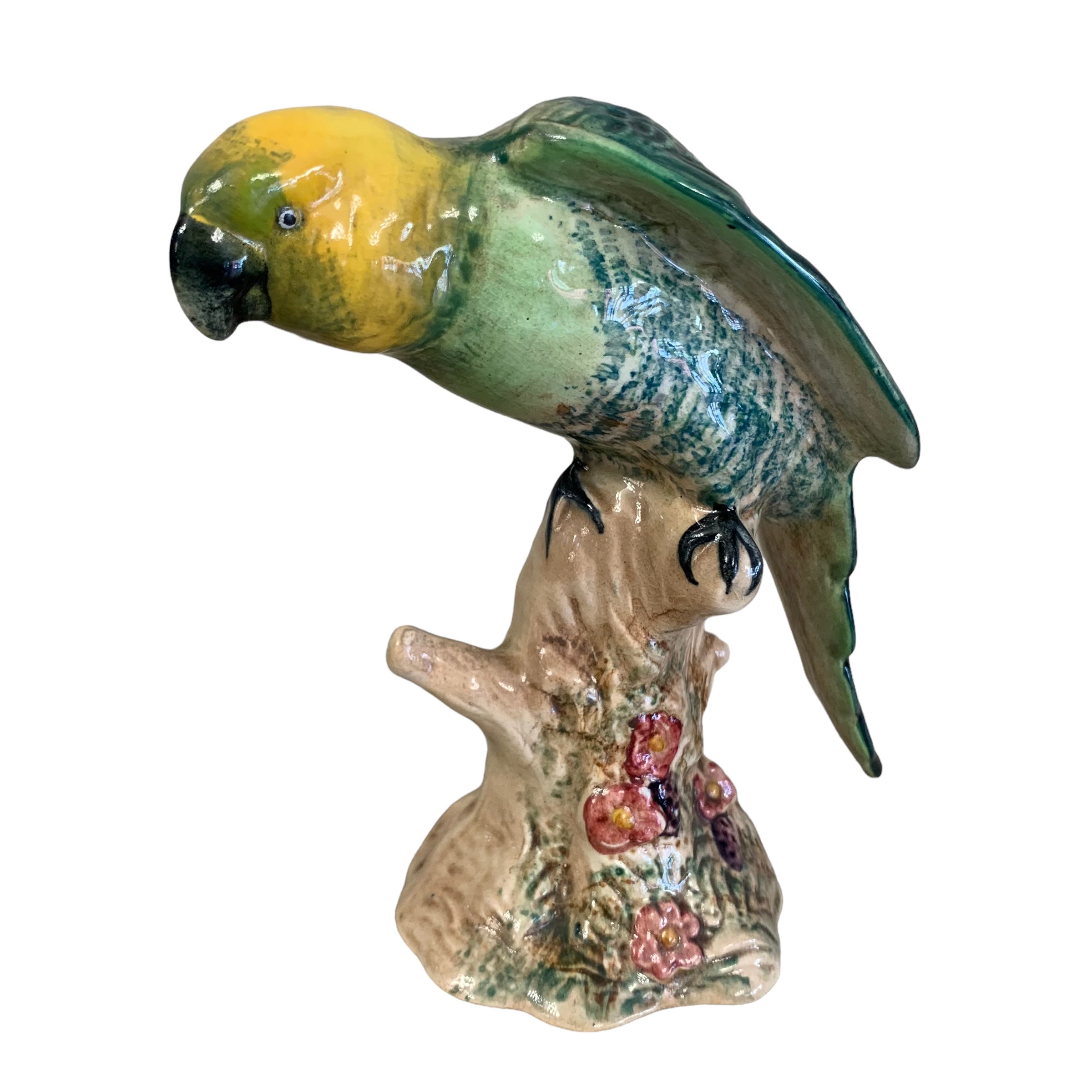 Loro de porcelana inglesa Beswick. SXX