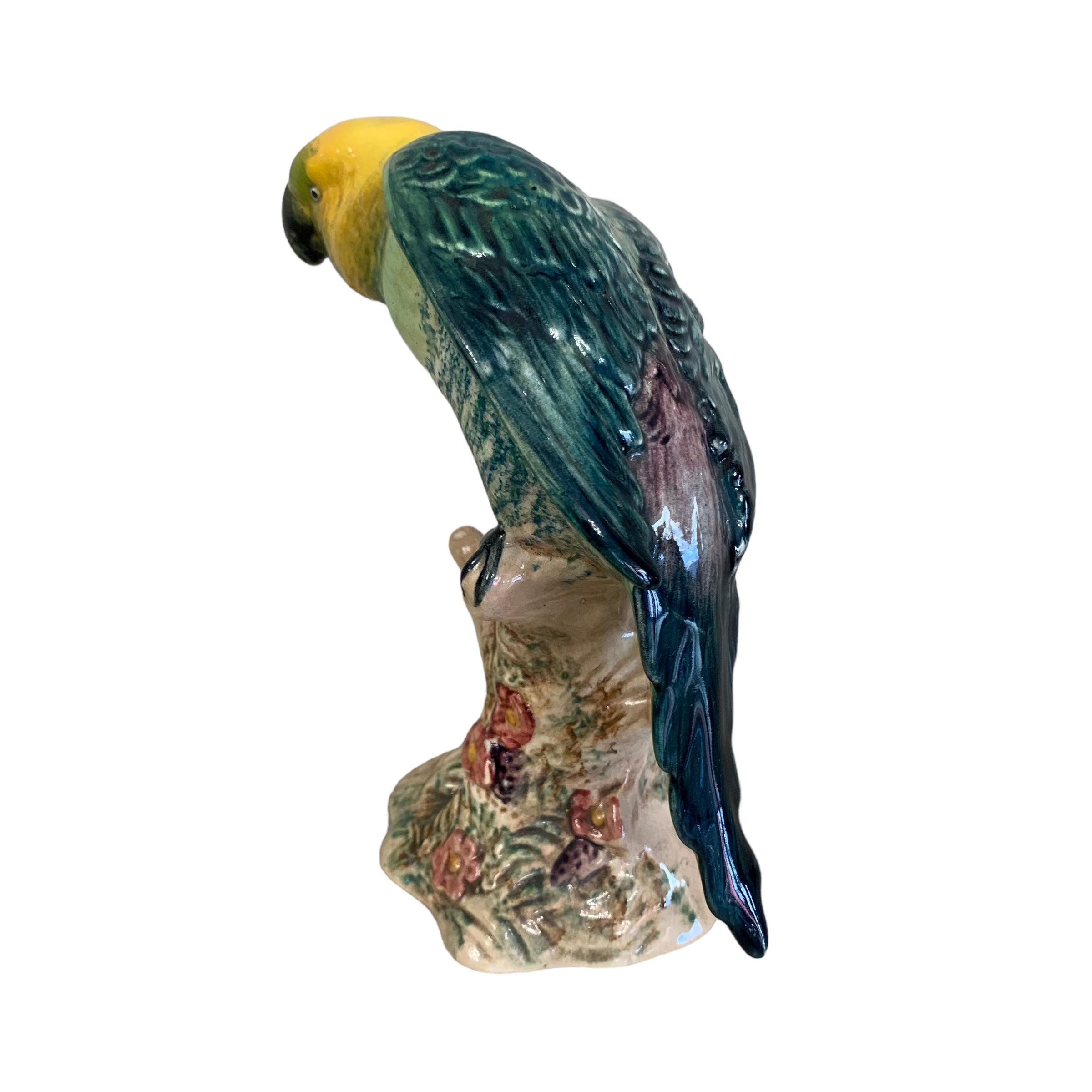 Loro de porcelana inglesa Beswick. SXX