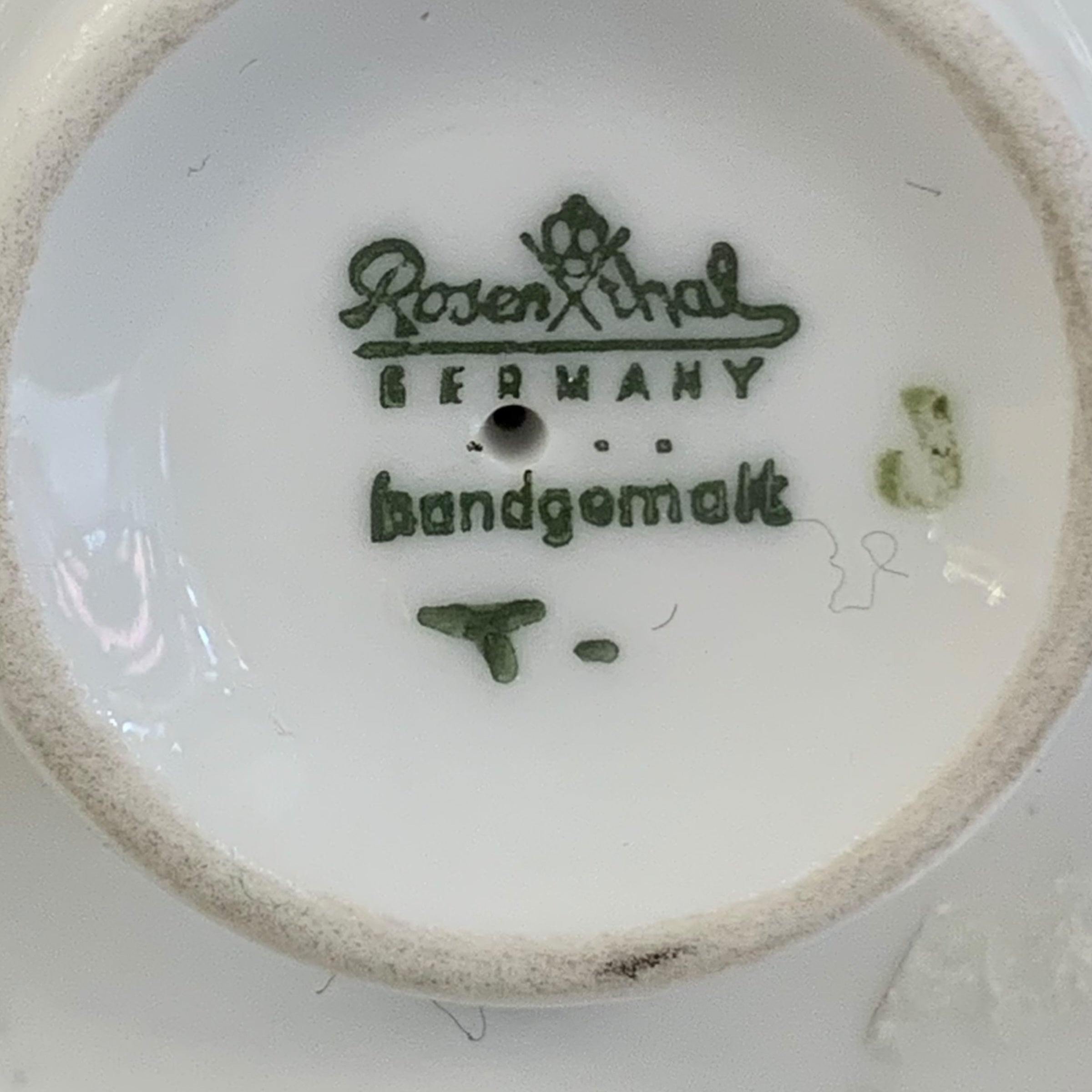 Raro Tucán de porcelana azul Rosenthal. SXX