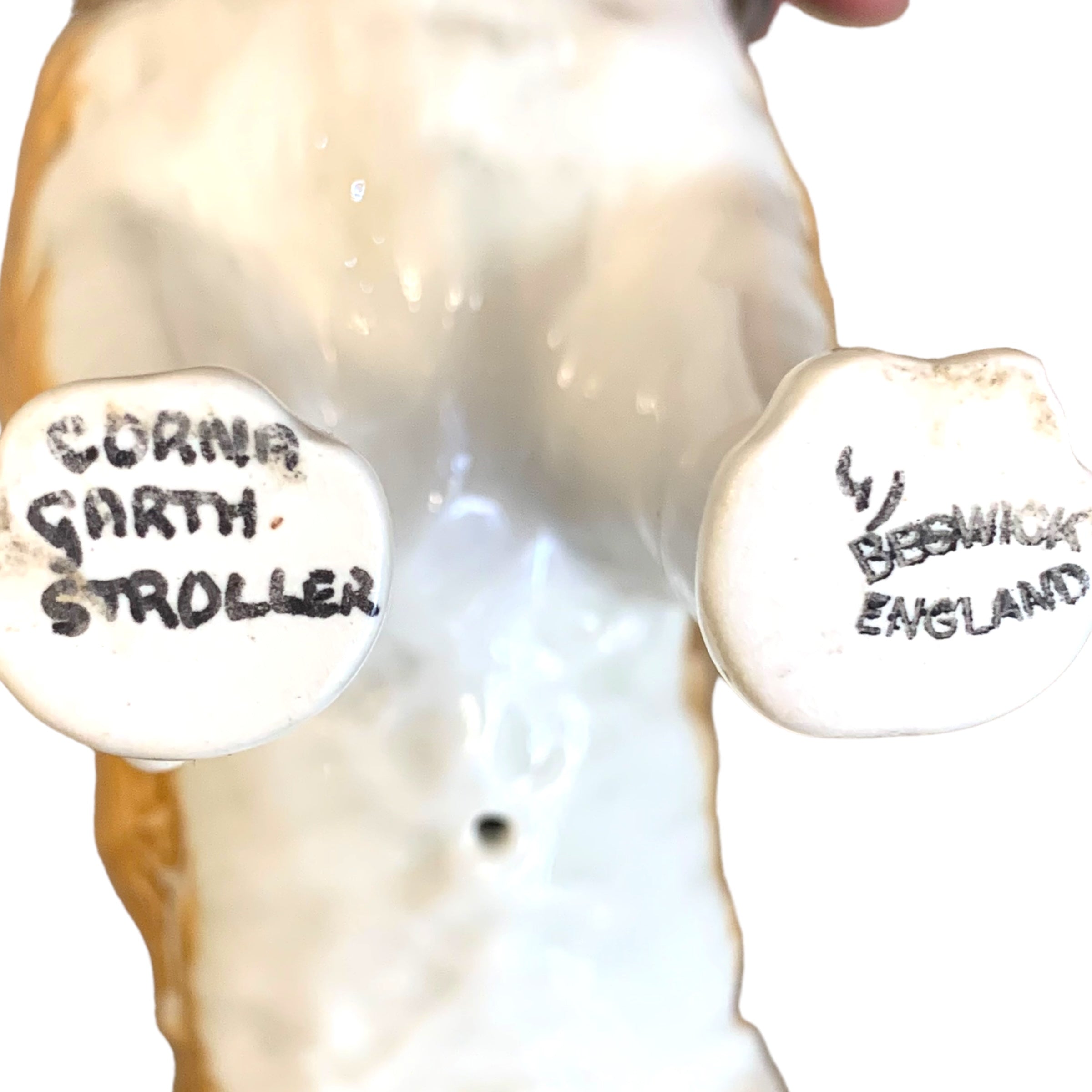 Perro de porcelana ingles Beswick. SXX