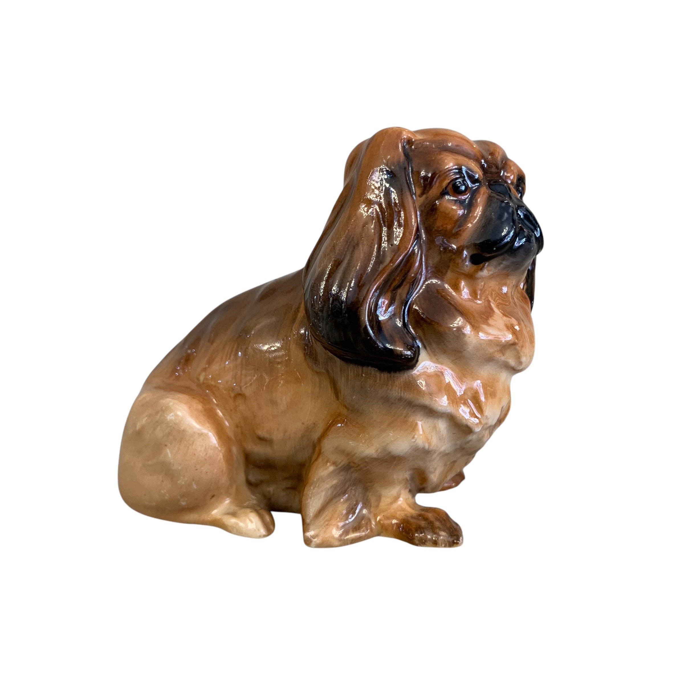 Perro porcelana inglesa Royal Doulton. SXX