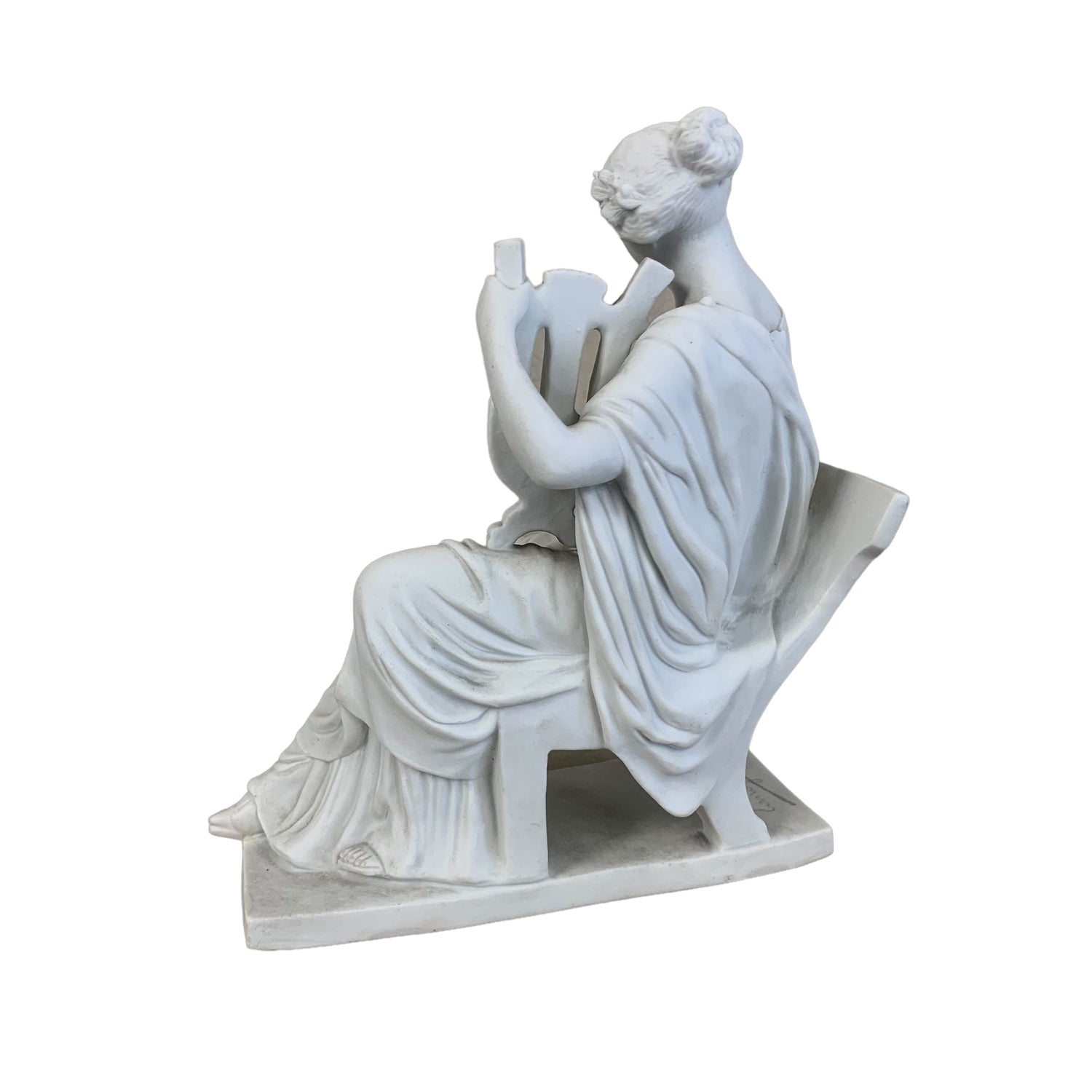 Figura de porcelana Bisque firmada Sevres. SXIX