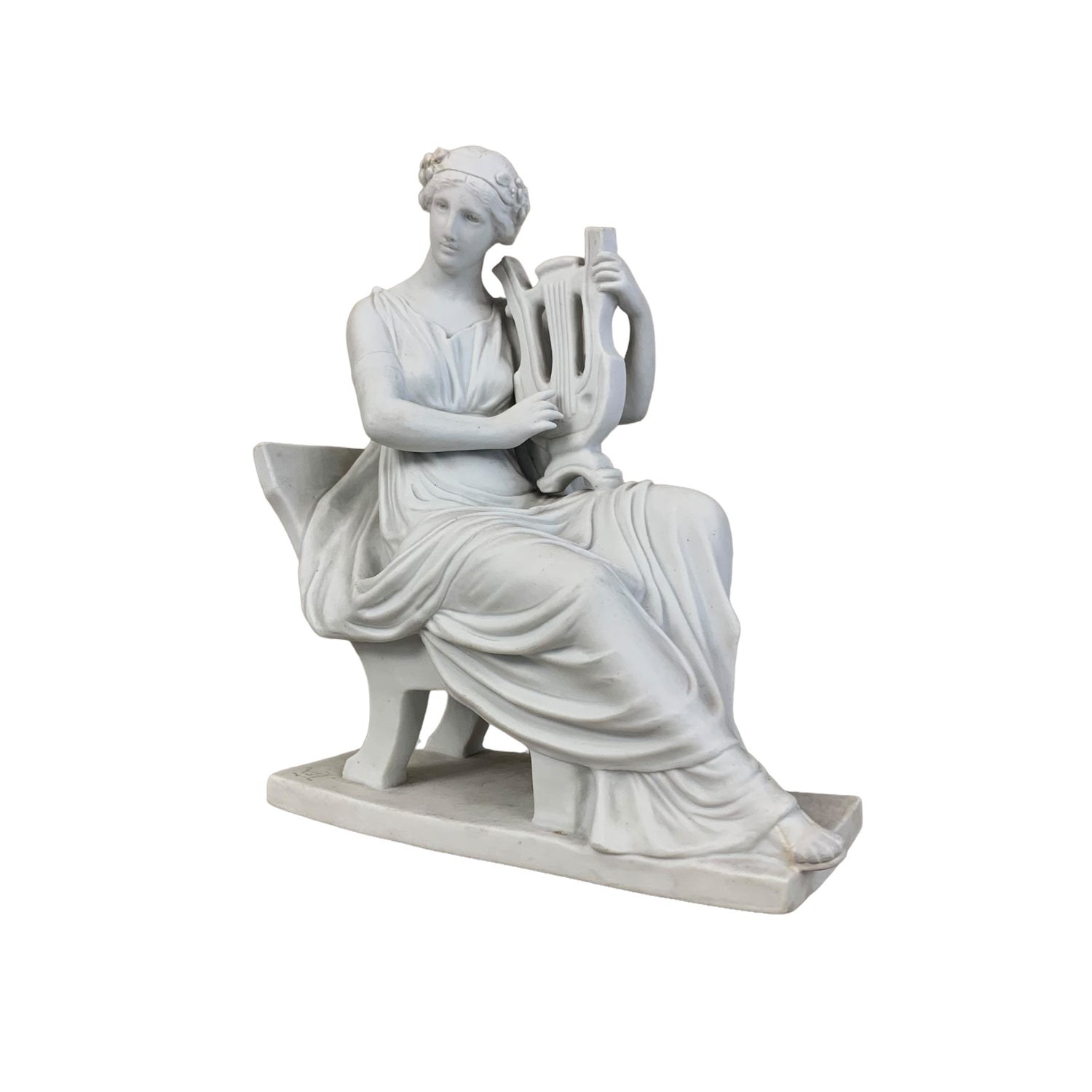 Figura de porcelana Bisque firmada Sevres. SXIX