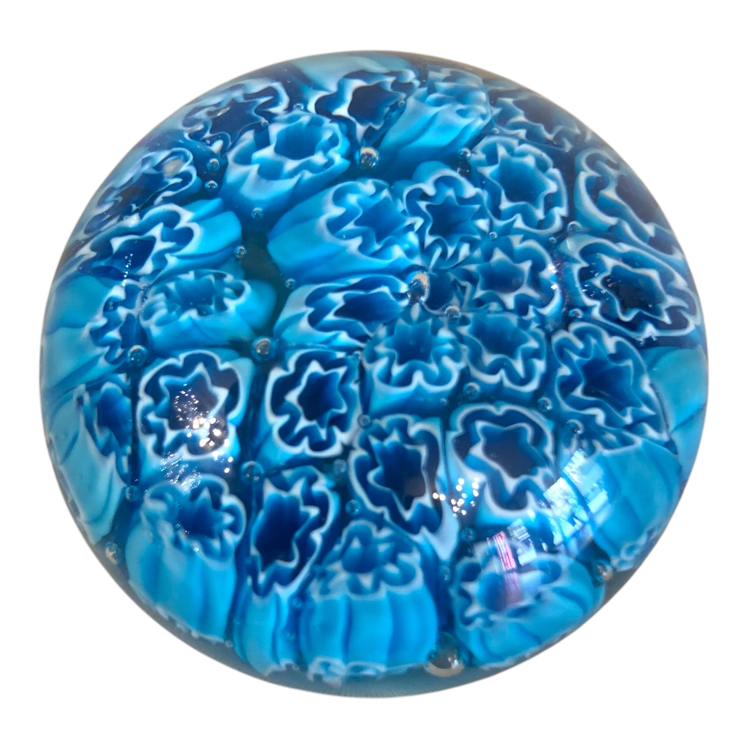 Pisapapeles murano Millefiori. SXX