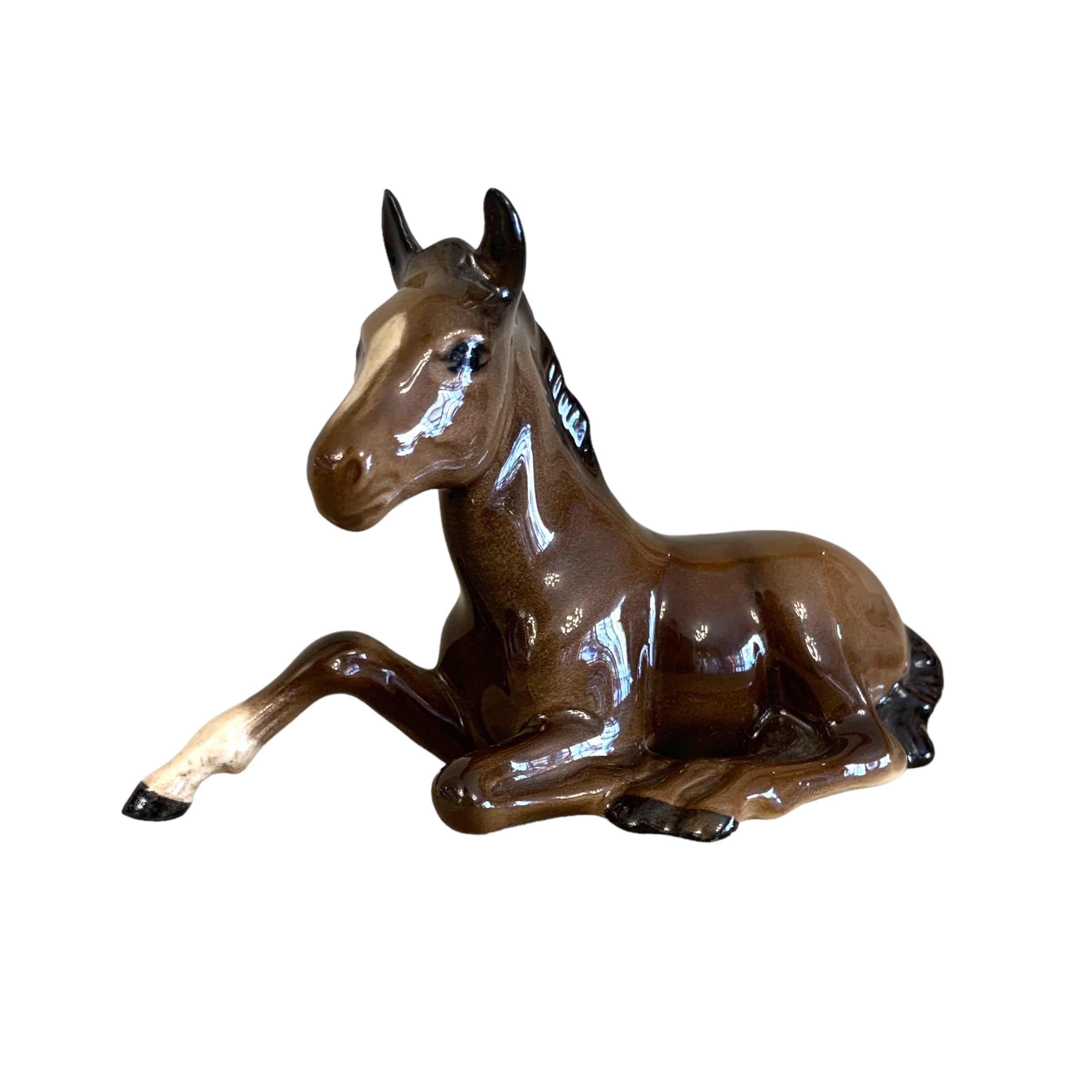 Potrillo de porcelana inglesa Beswick. SXX