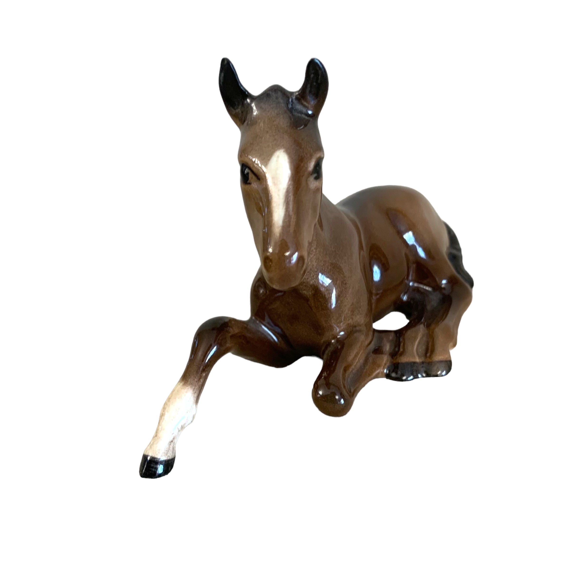 Potrillo de porcelana inglesa Beswick. SXX