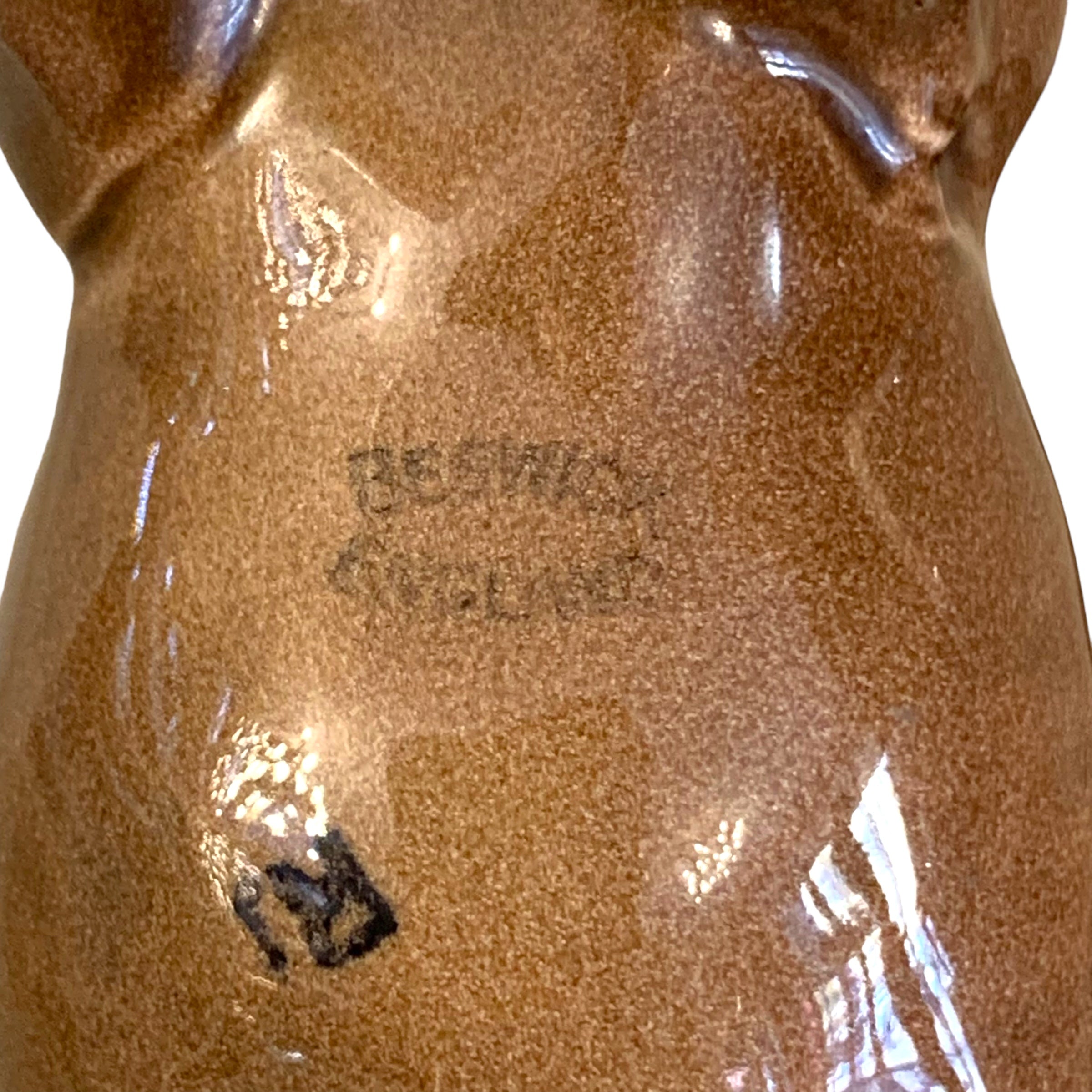 Par de caballos de porcelaan ingelsa Beswick. SXX