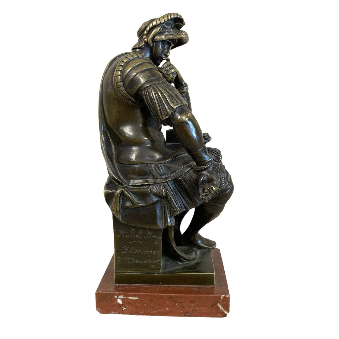 Escultura bronce Laurent de Medici SXIX
