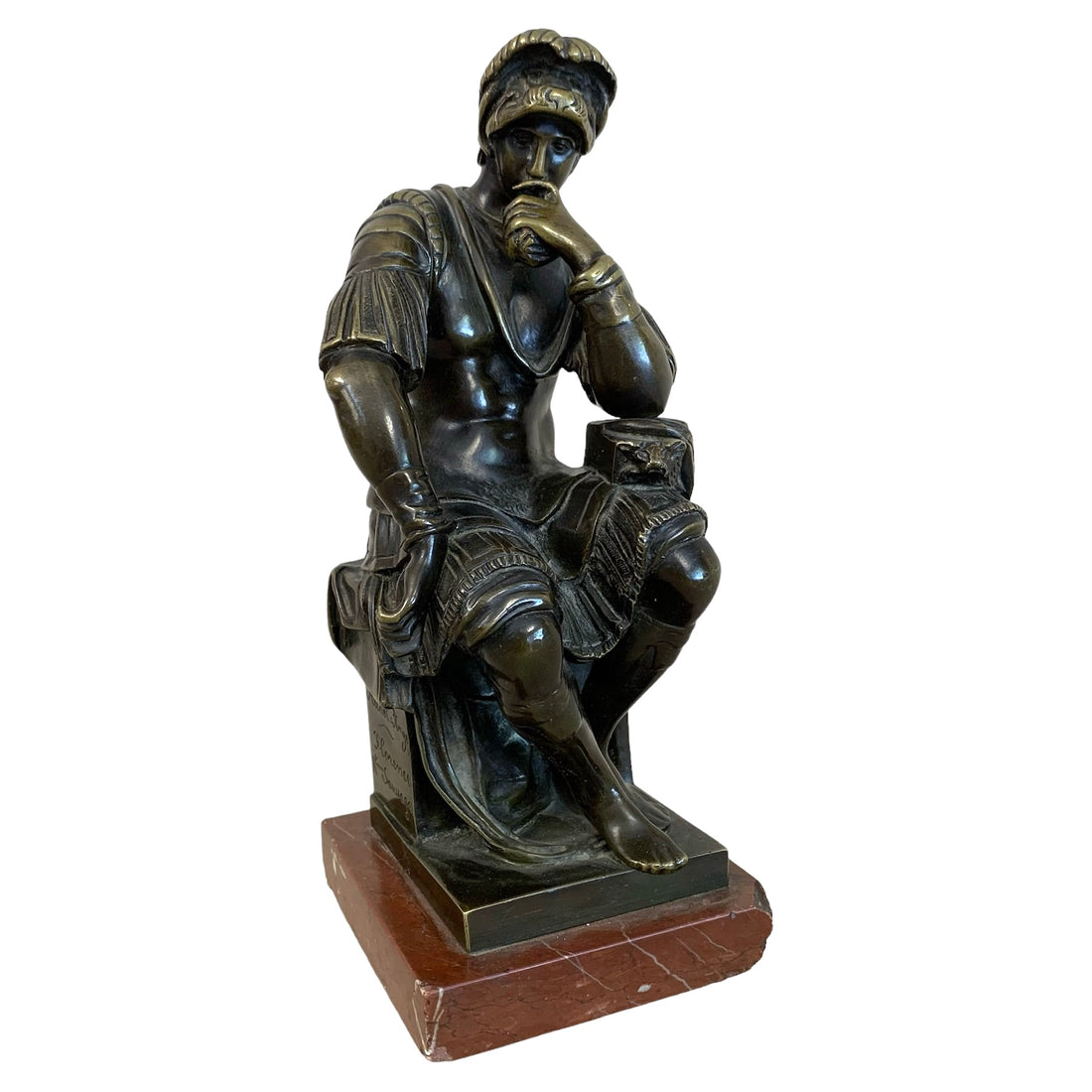 Escultura bronce Laurent de Medici SXIX