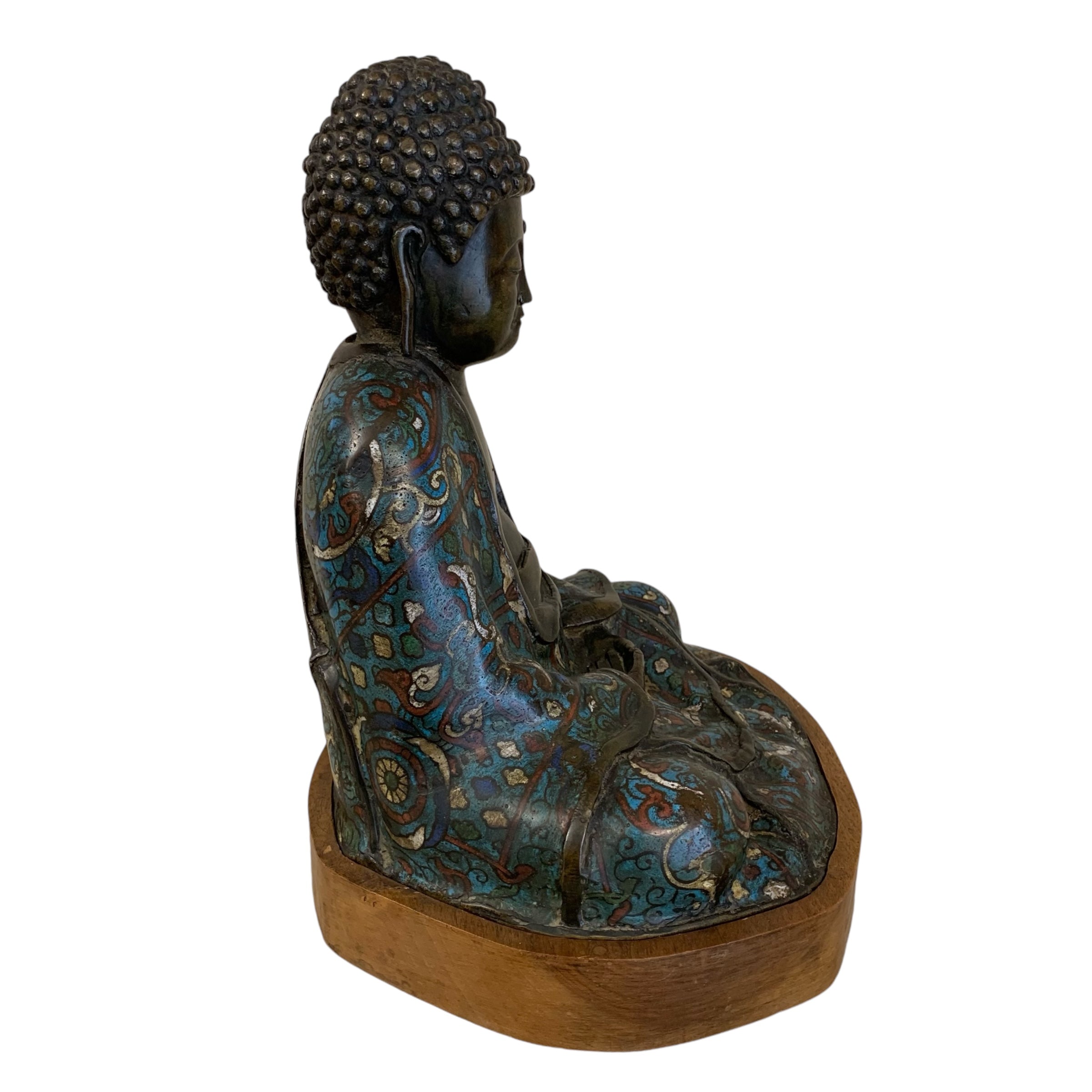 Buda de cloissone. Japon principios SXIX