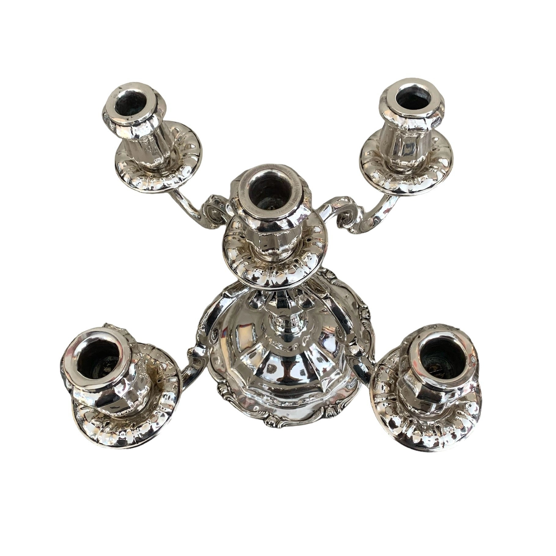 Candelabro plata Camusso SXX