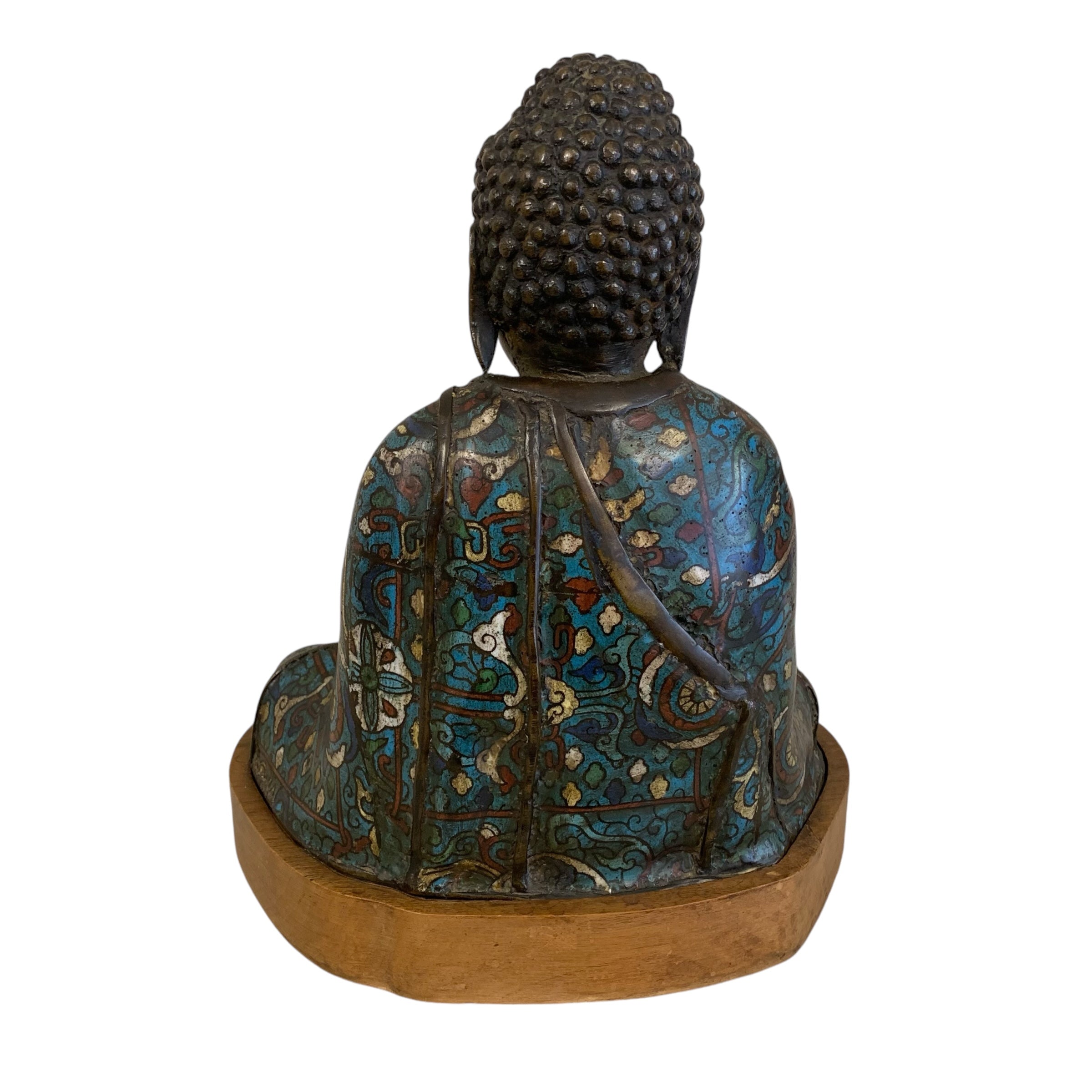 Buda de cloissone. Japon principios SXIX