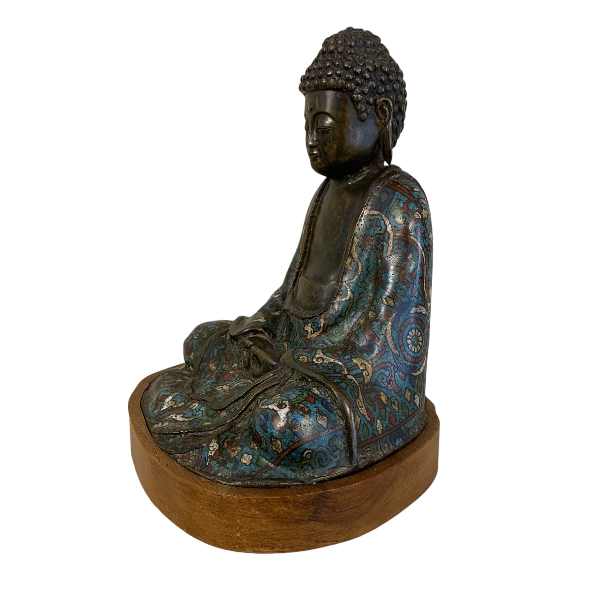 Buda de cloissone. Japon principios SXIX