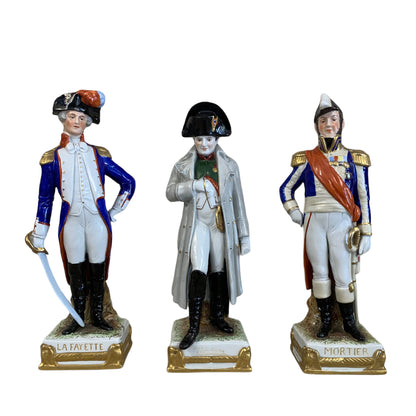 Napoleón y sus mariscales. Firmado Scheibe Alsbach.  SXX