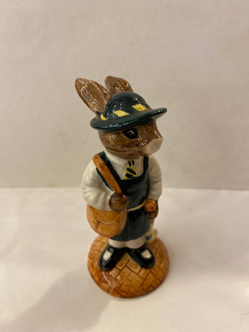 Royal Doulton Bunnykins "Schooldays". Año 1988