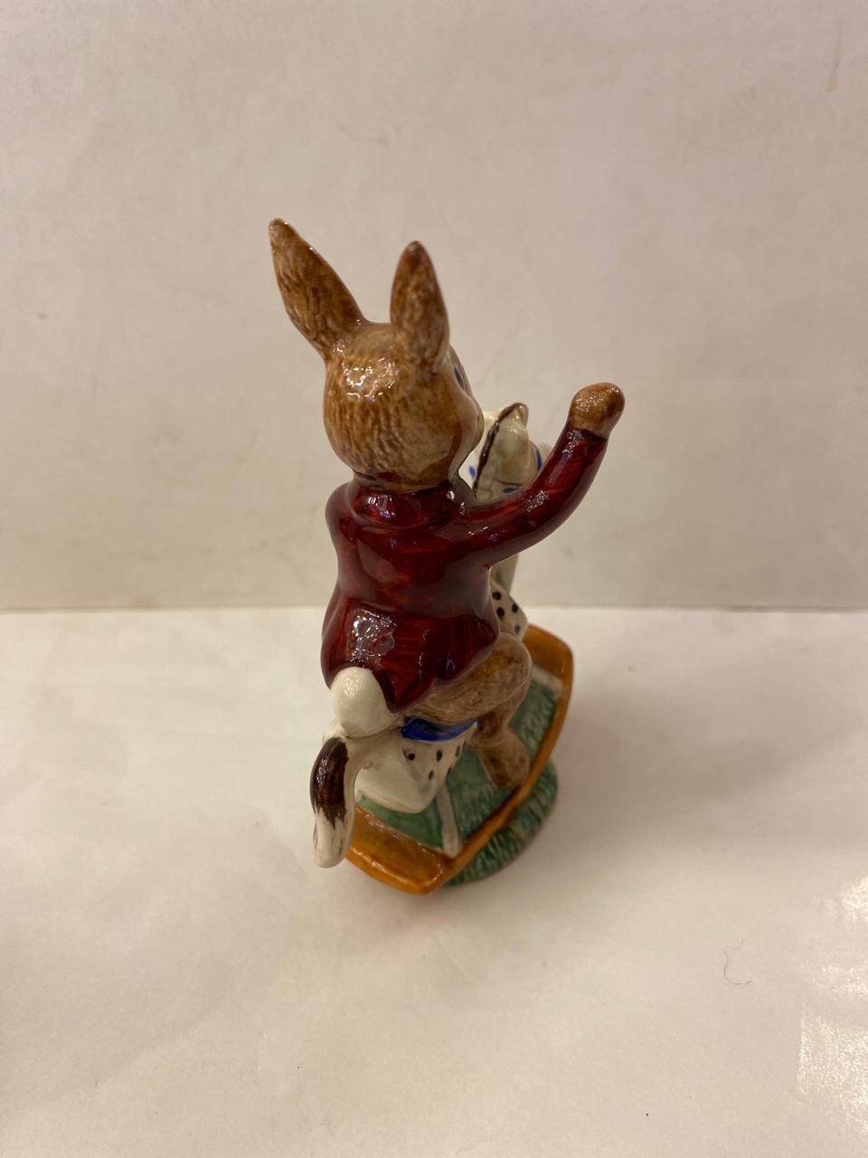 Royal Doulton BunnyKins "Tally ho". Año 1974