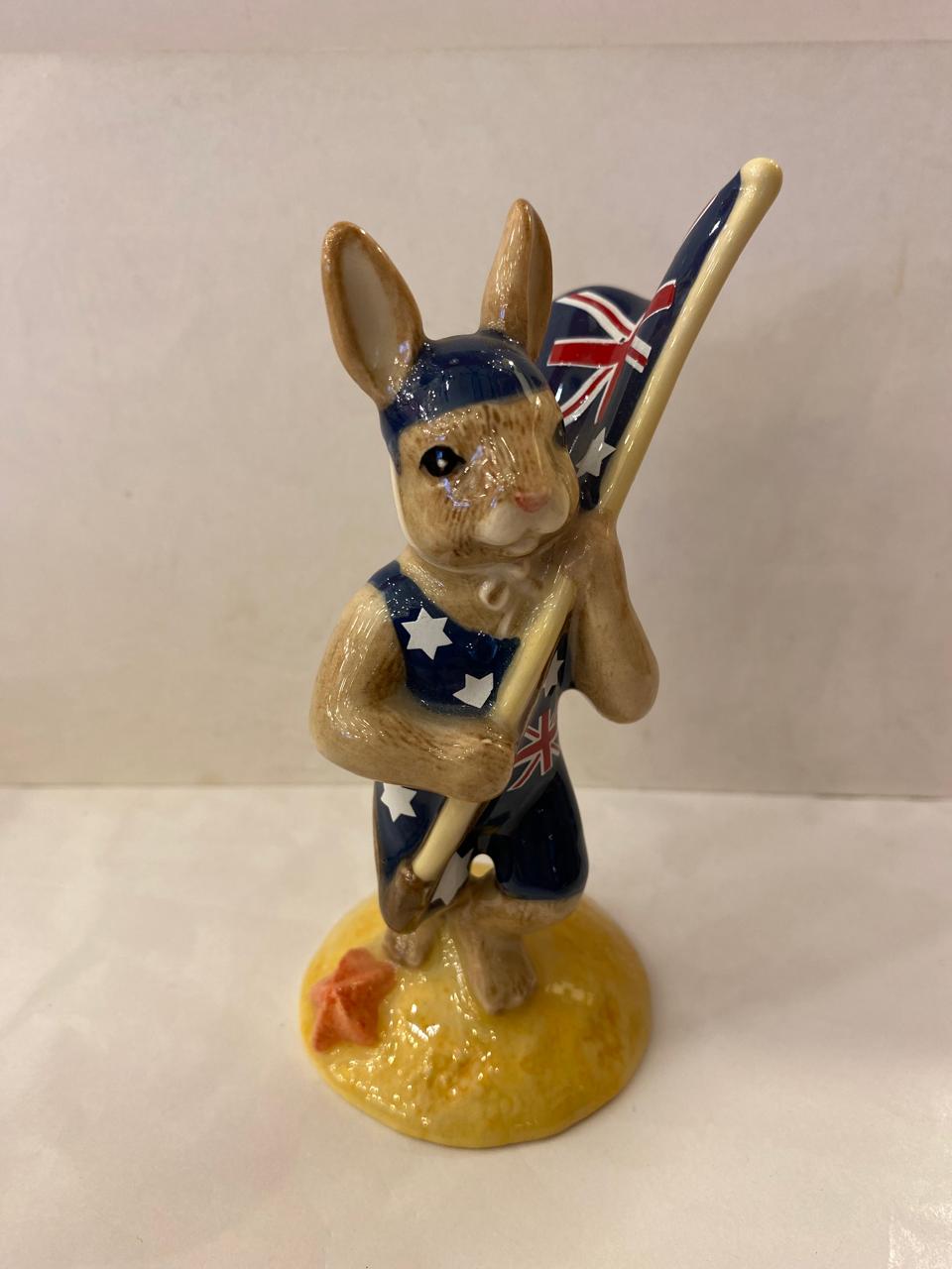 Royal Doulton BunnyKins "Federation". Año 2000