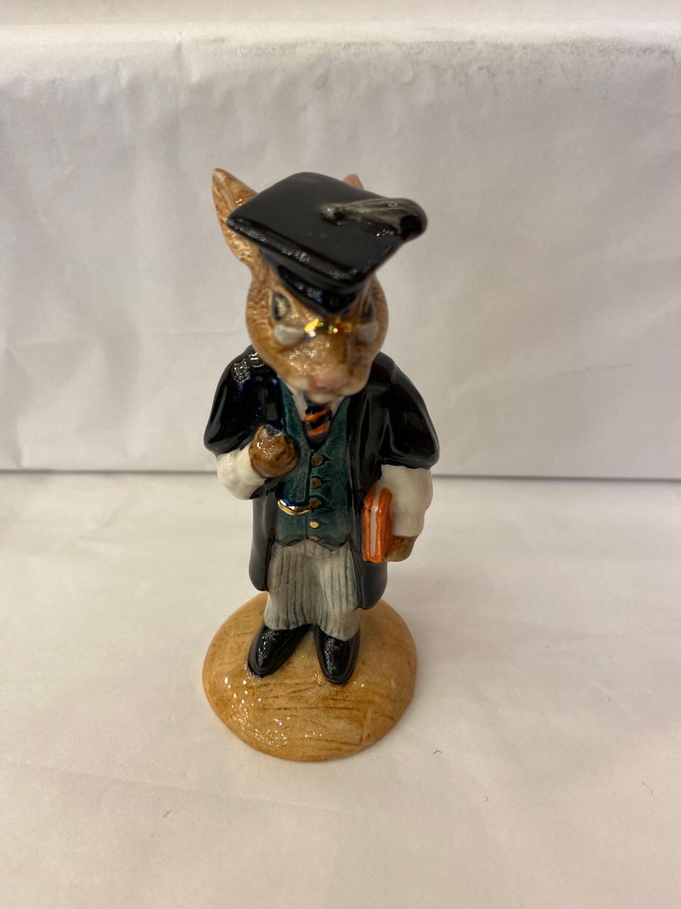 Royal Doulton BunnyKins "School Master". Año 1987