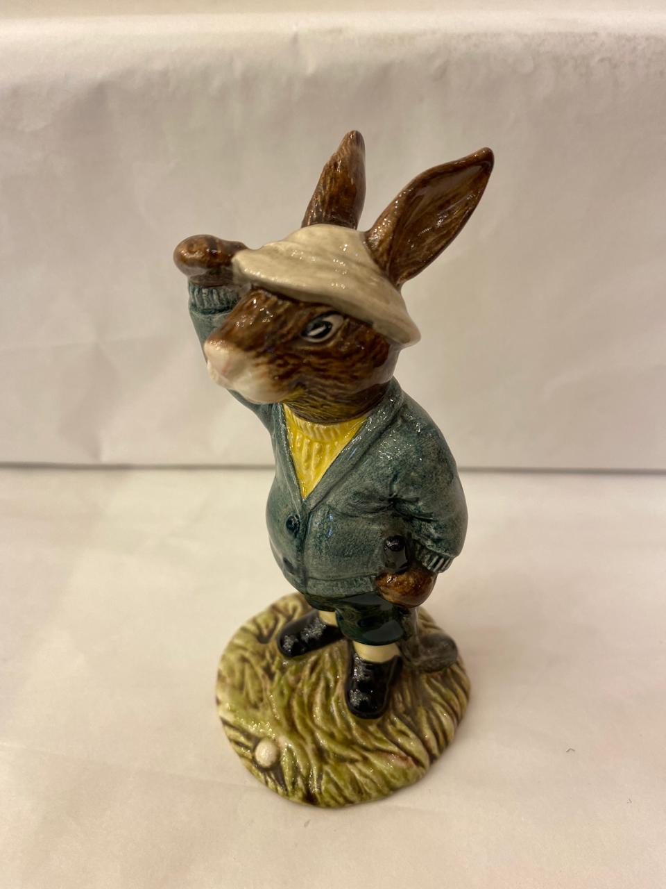 Royal Doulton BunnyKins "Bogey". Año 1984
