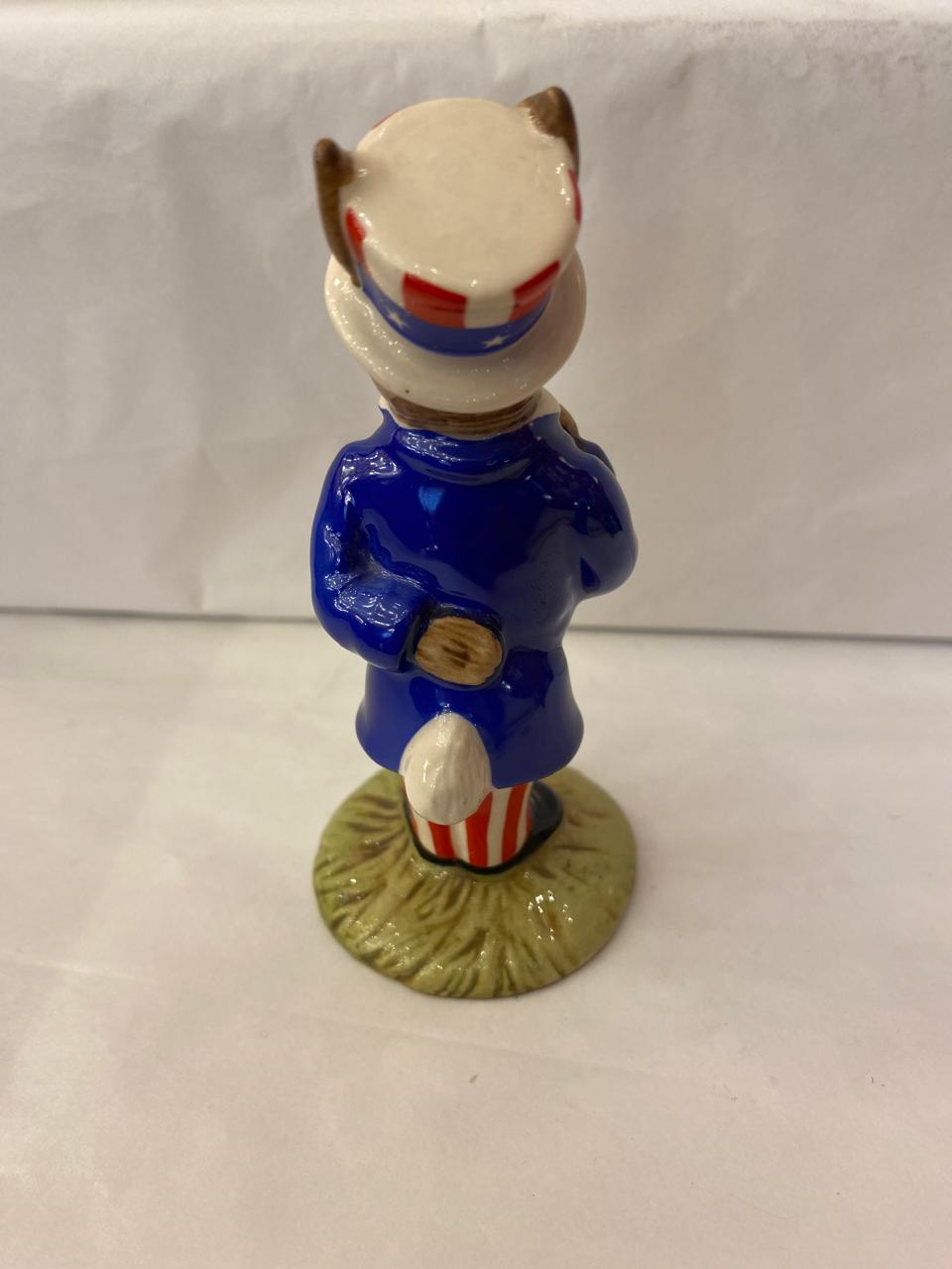 Royal Doulton BunnyKins "Uncle Sam". Año 1985