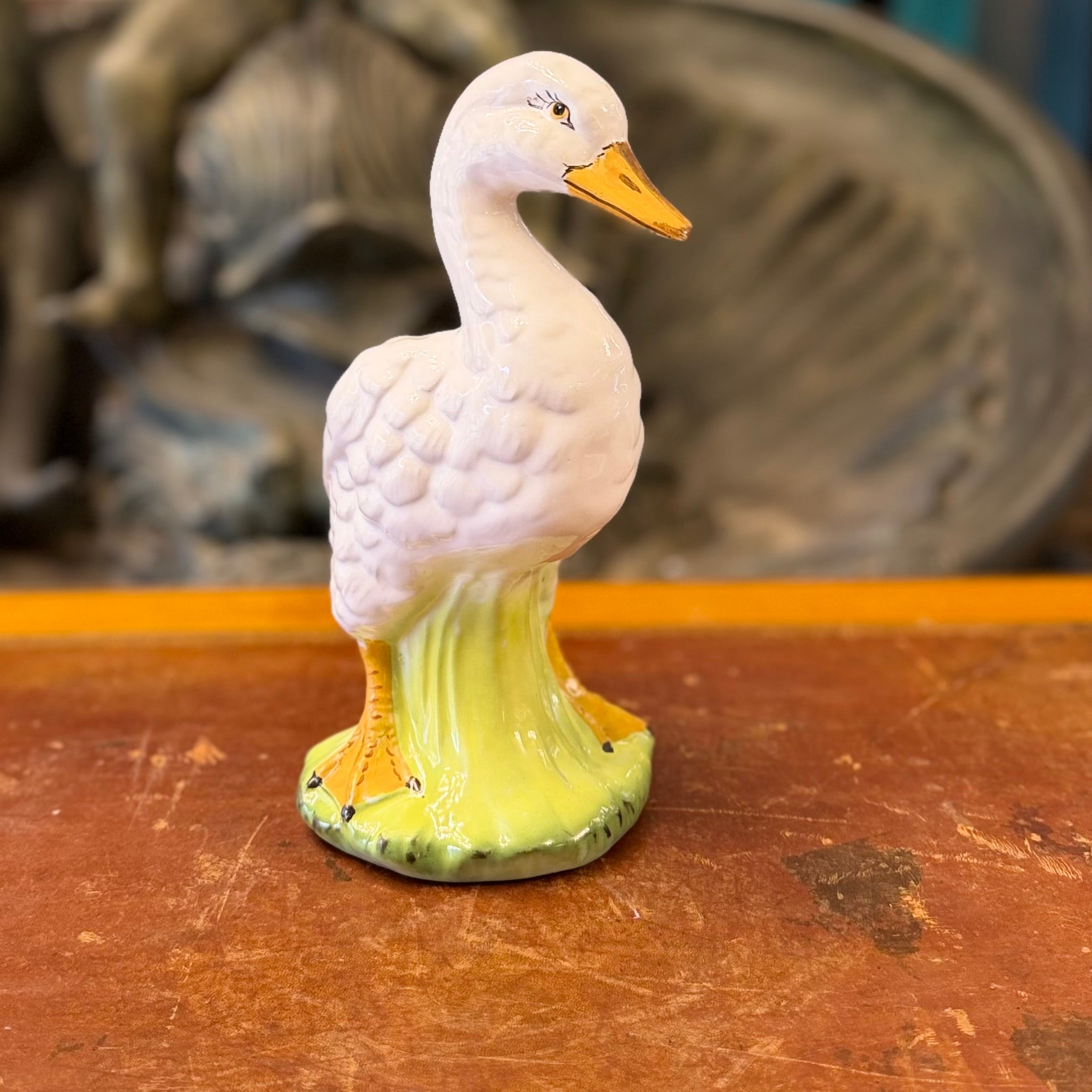 Pato de porcelana diseño italiano. Italia SXX